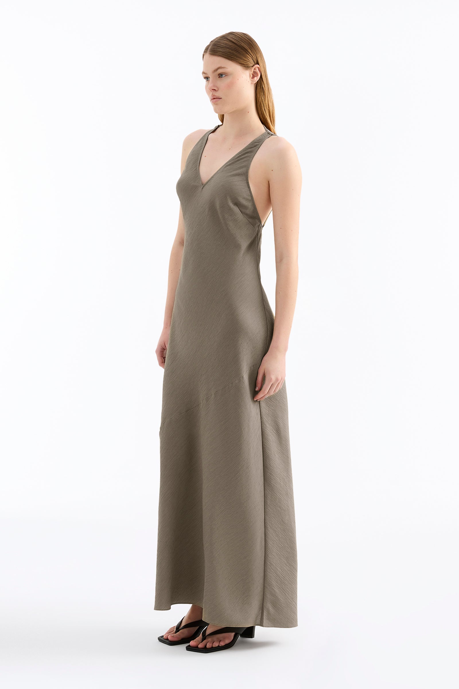 Winfield Maxi Dress Deep Sage 