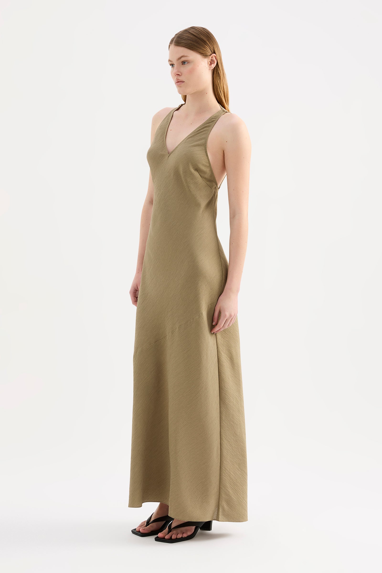 Winfield Maxi Dress Deep Sage 