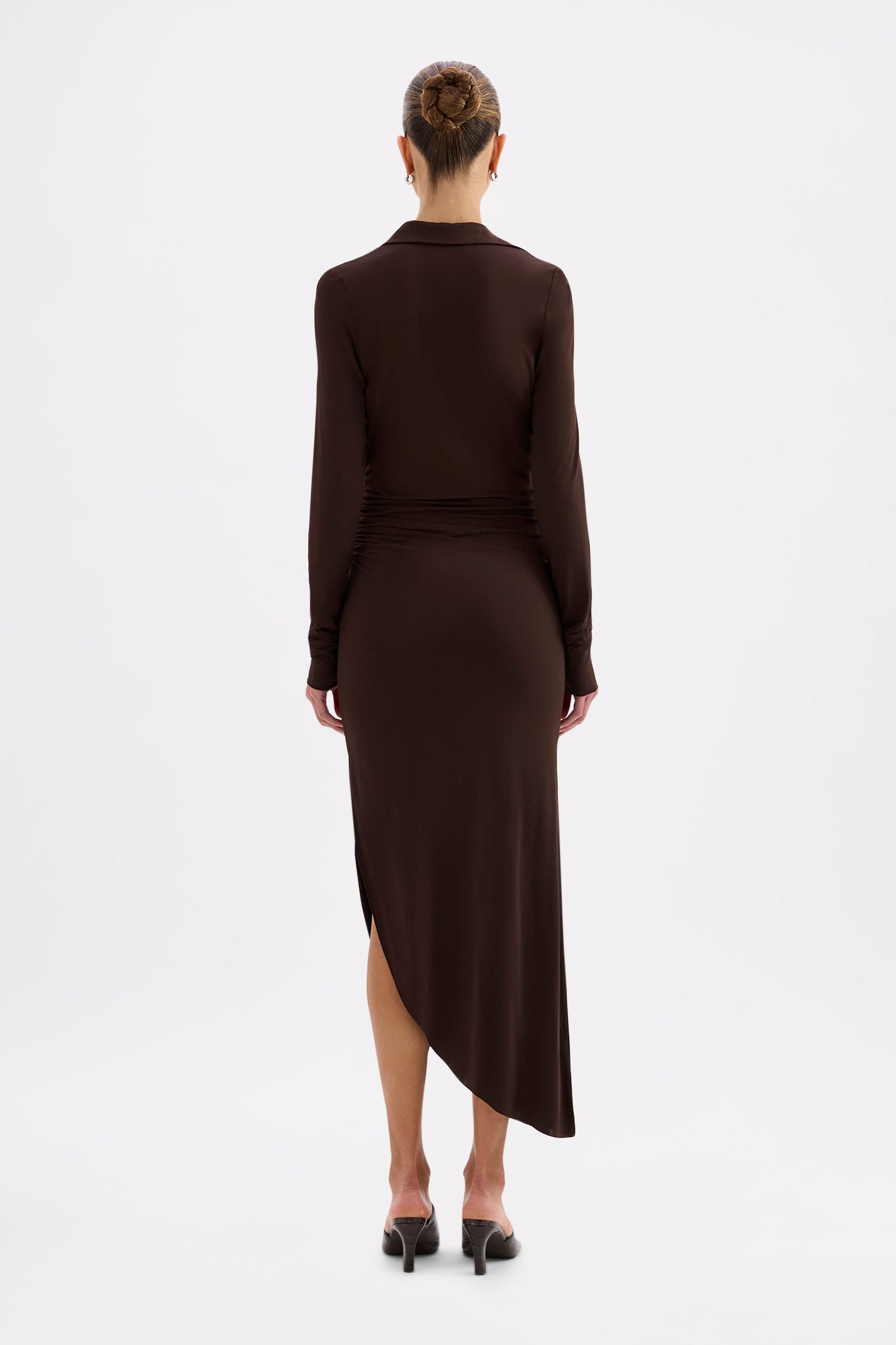 Venus Maxi Dress Dark Chocolate 