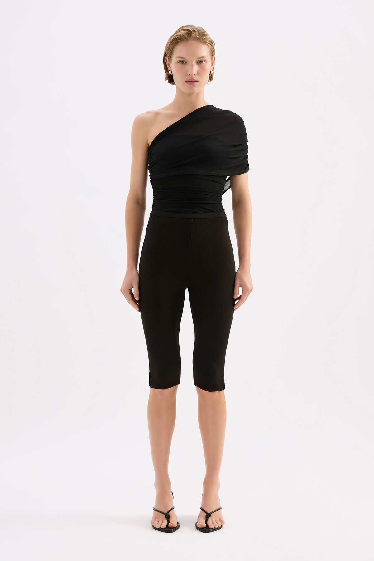 Cecile Pedal Pusher Black 