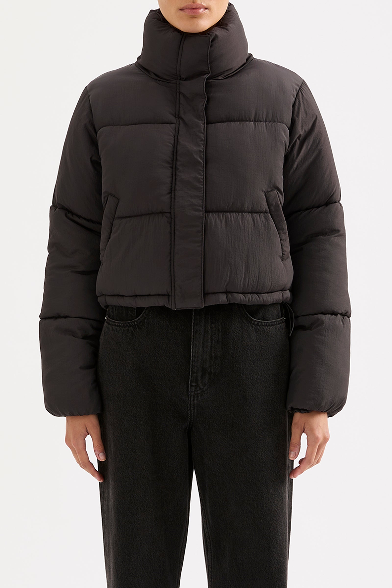 Topher Puffer Jacket Coal 