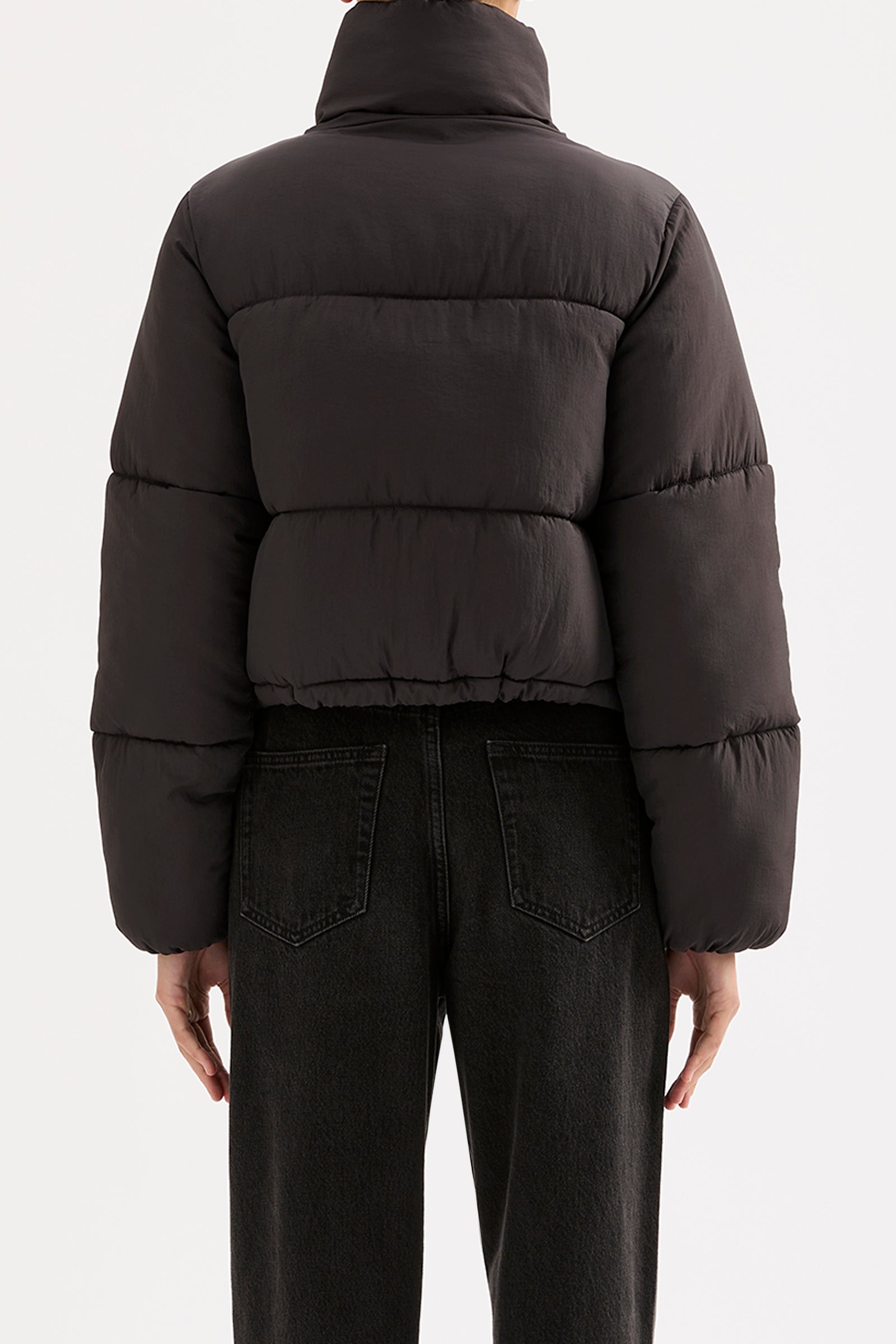 Topher Puffer Jacket Coal 