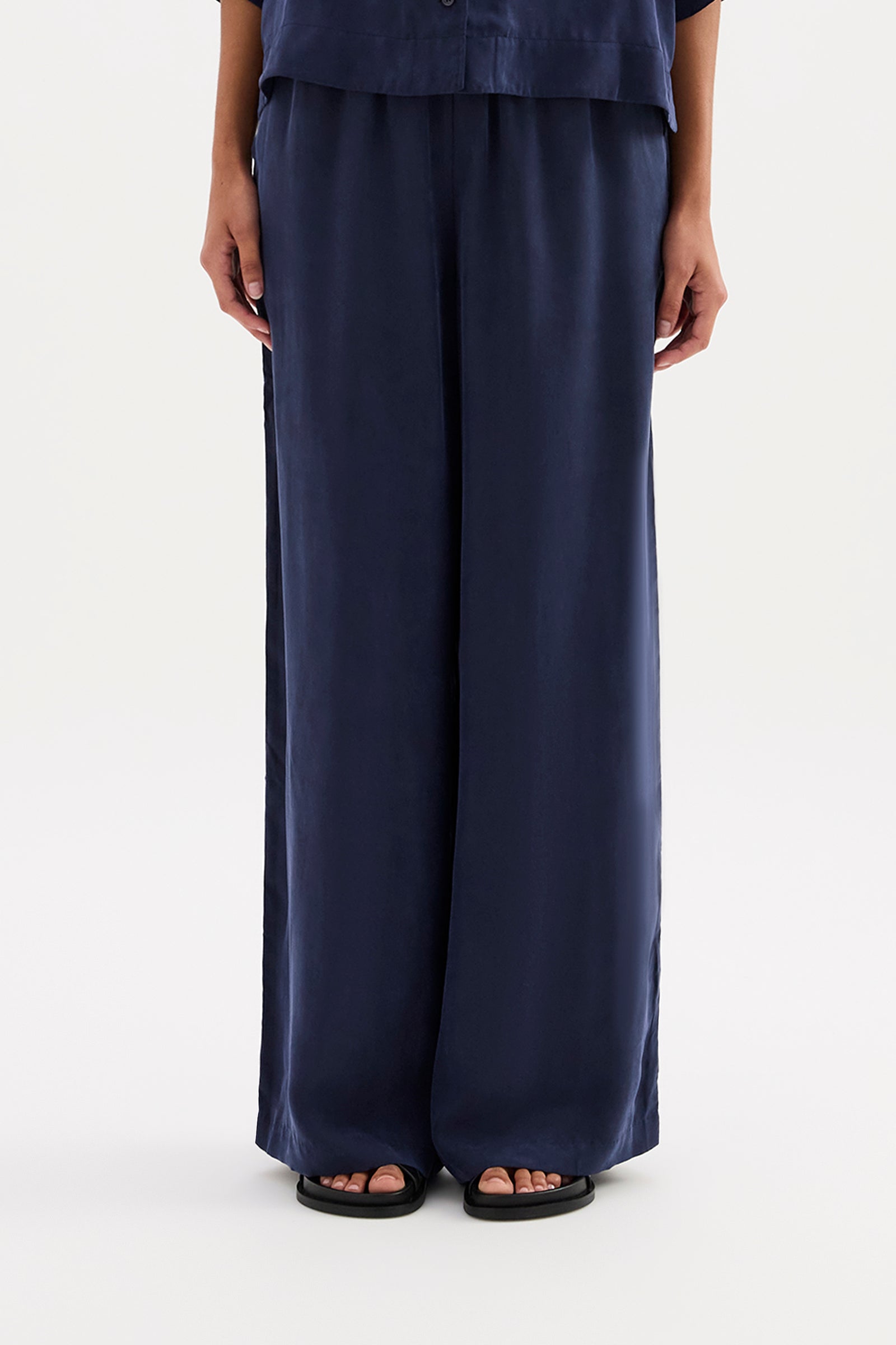 Rika Cupro Pant Midnight 
