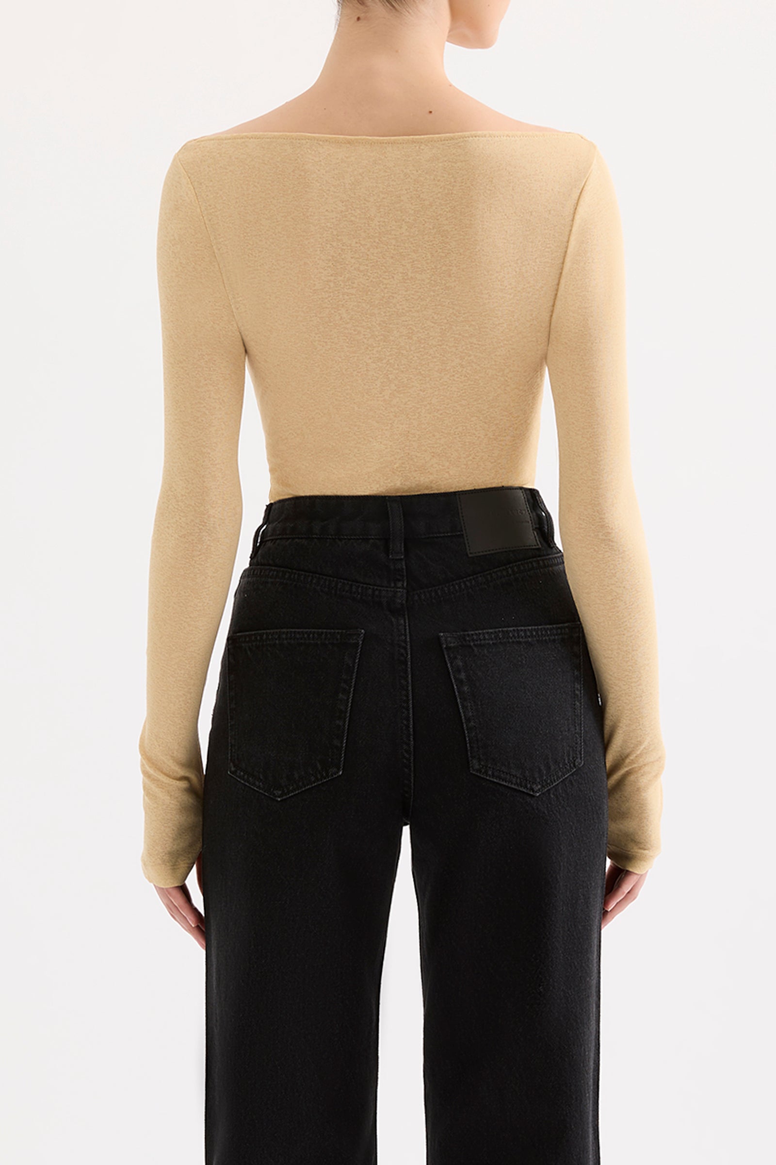 Ziel Off Shoulder Top Butter 