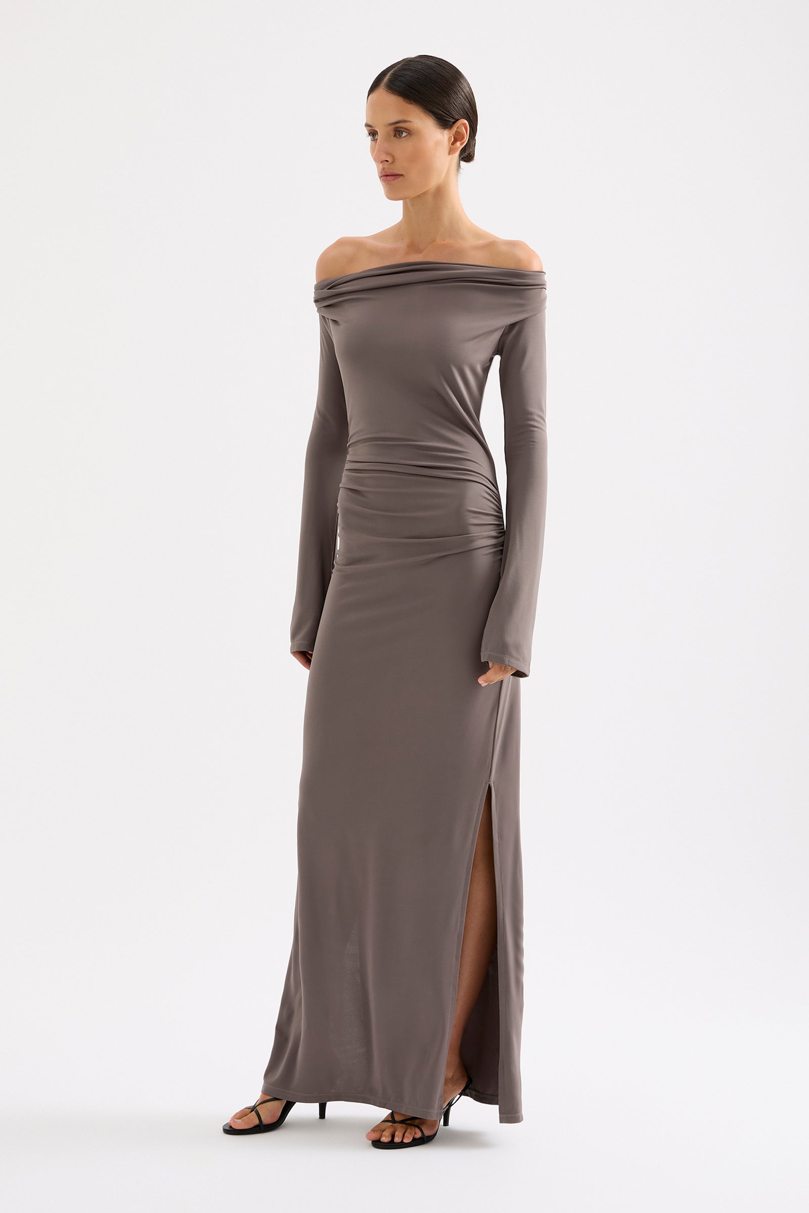 Sefa Maxi Dress Mushroom 