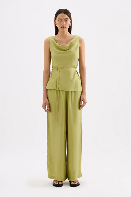 Tilly Tencel Top Wasabi 