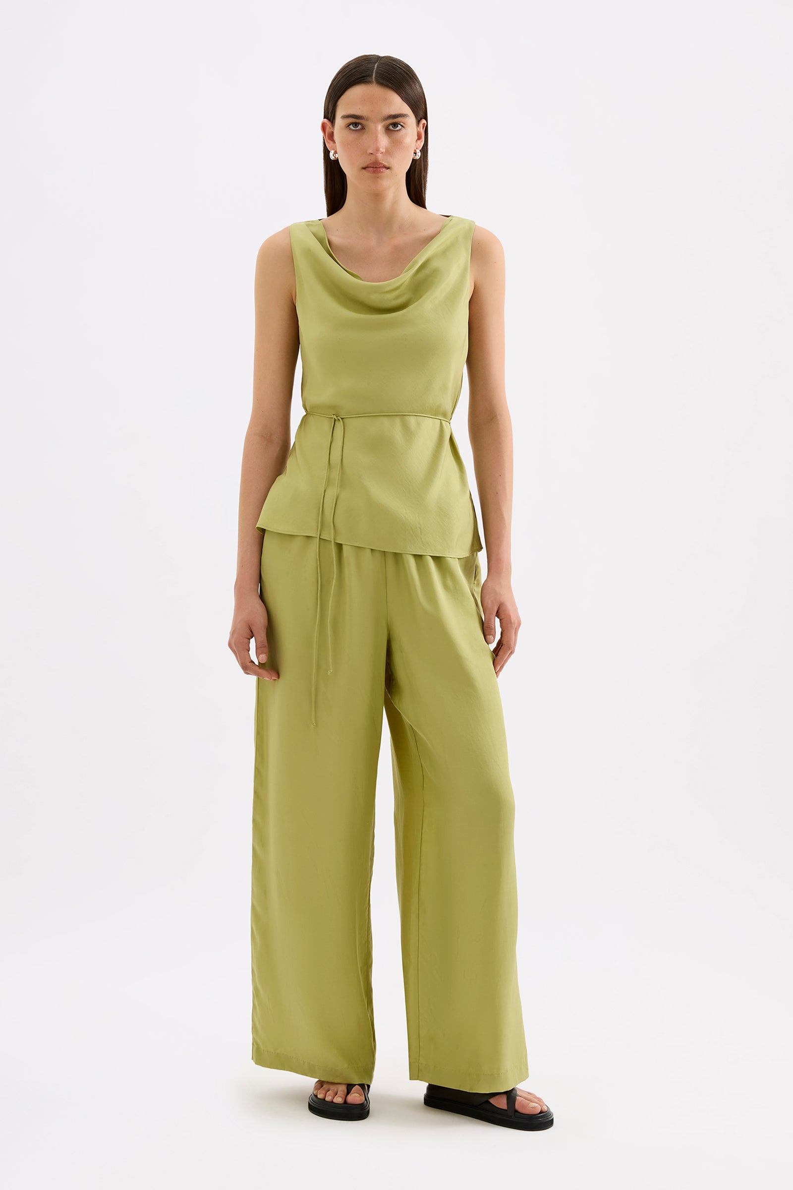 Tilly Tencel Pant Wasabi 
