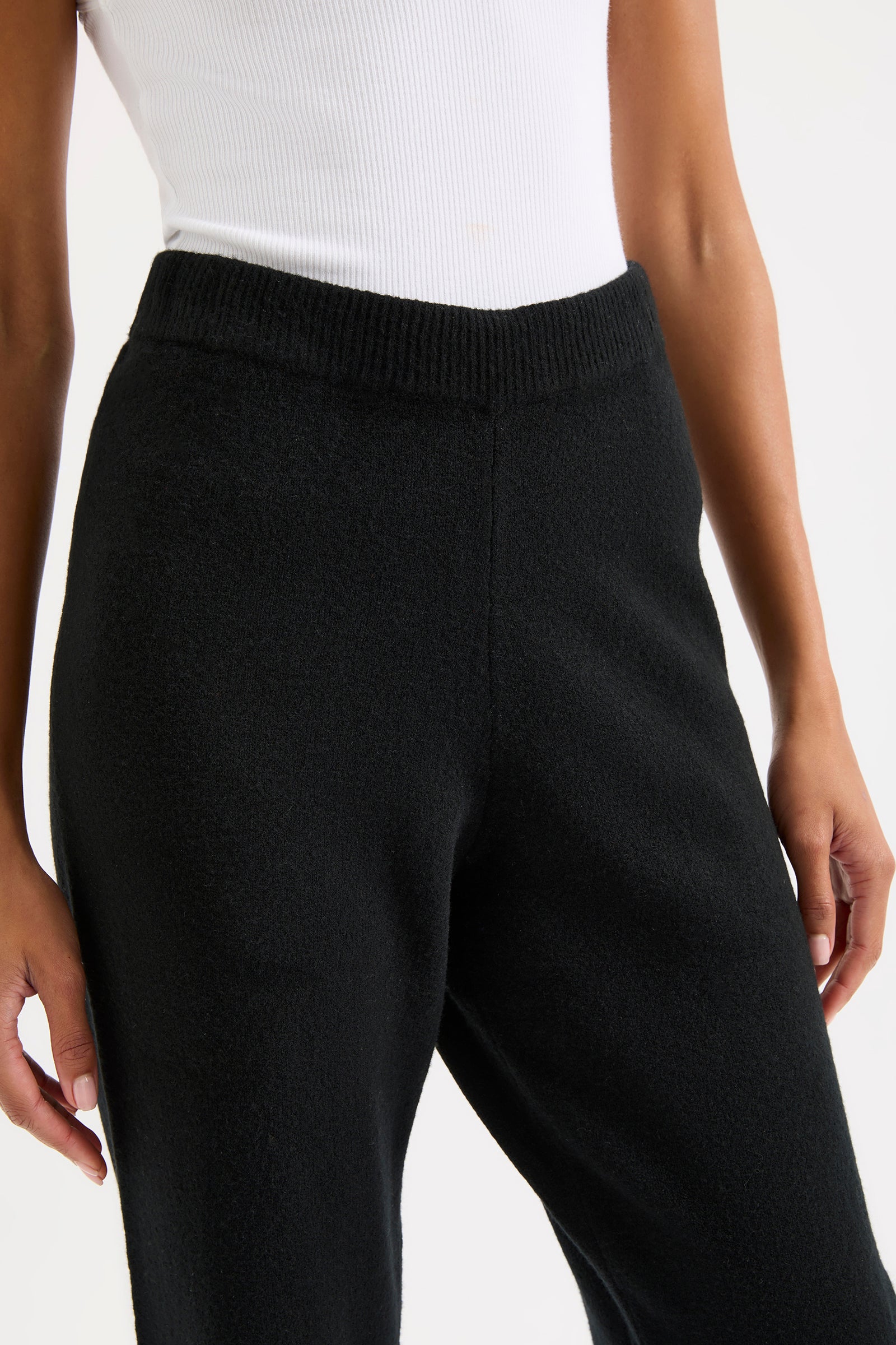 Taylor Knit Pant Black 