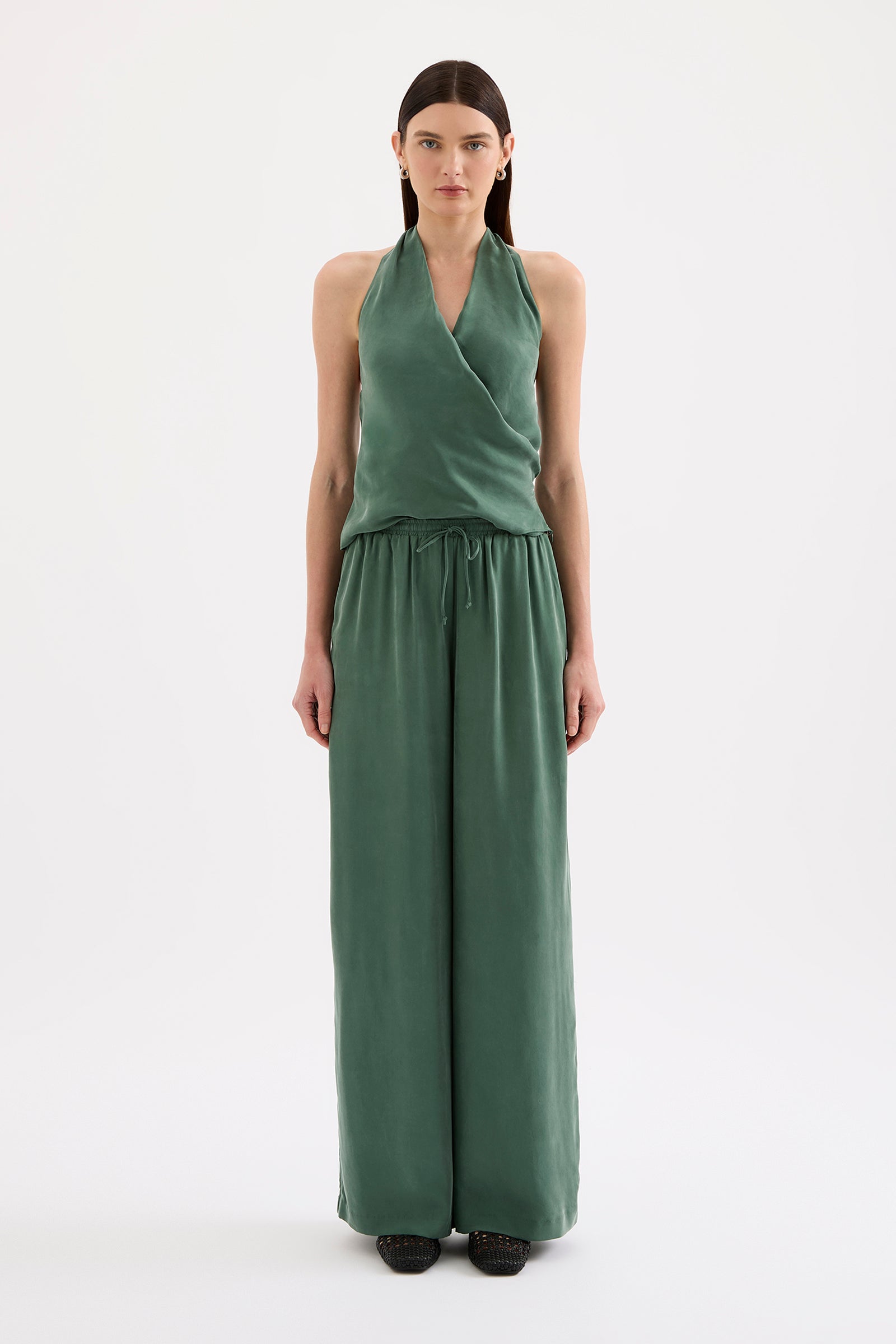 Leon Cupro Top Emerald 