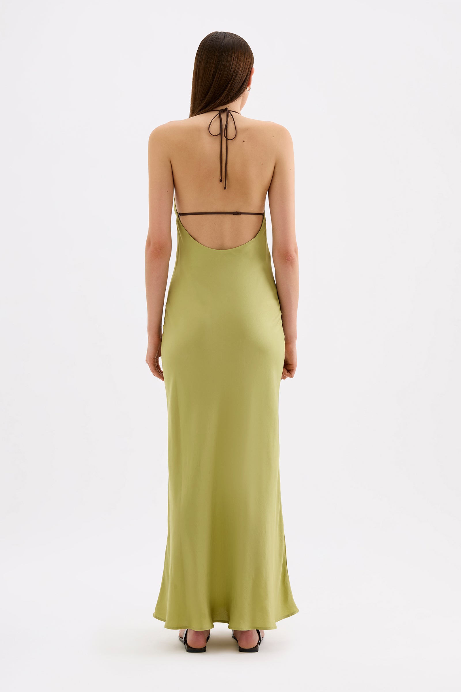 Tilly Tencel Maxi Dress Wasabi 