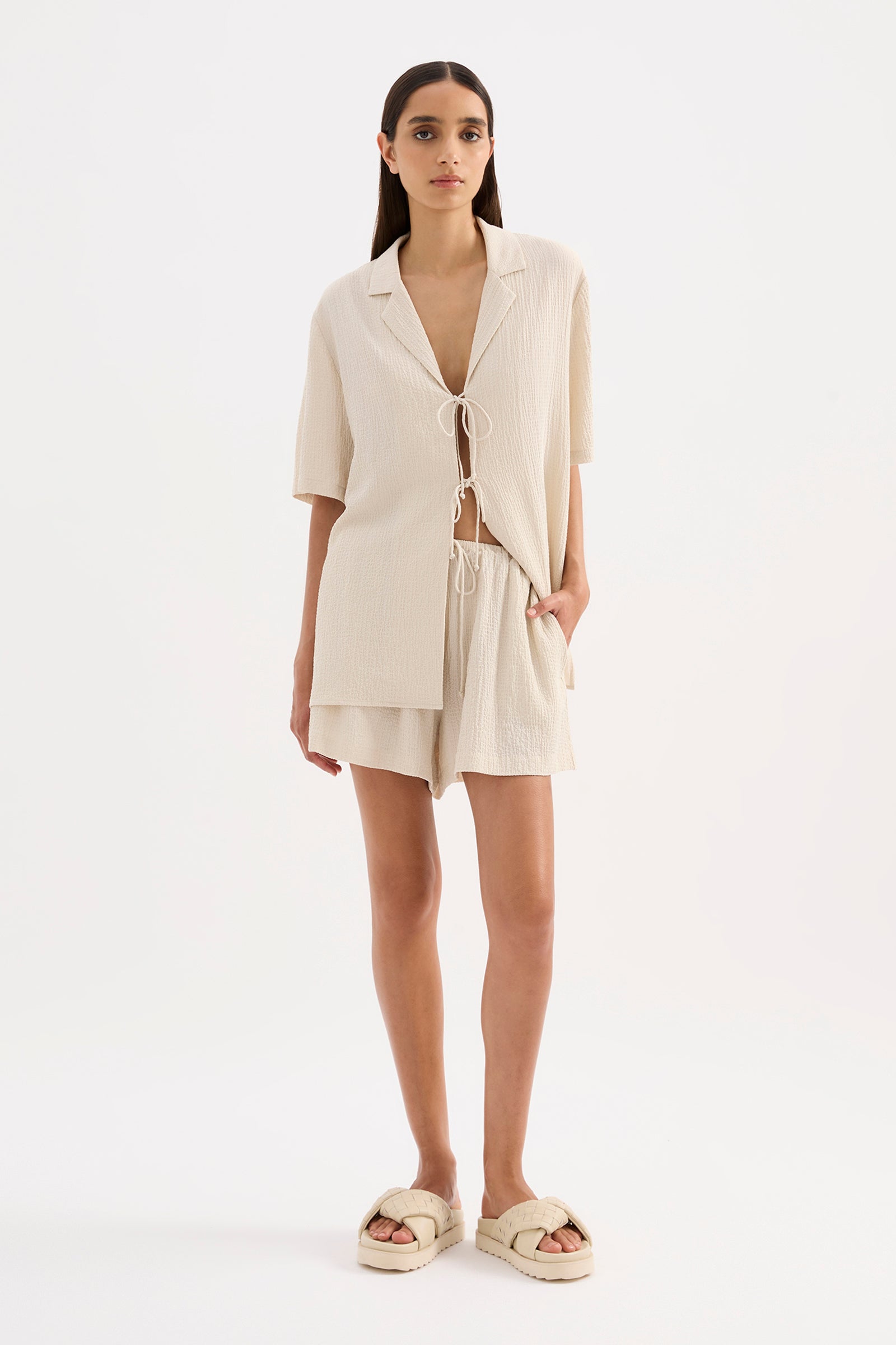 Palma Short Cream 