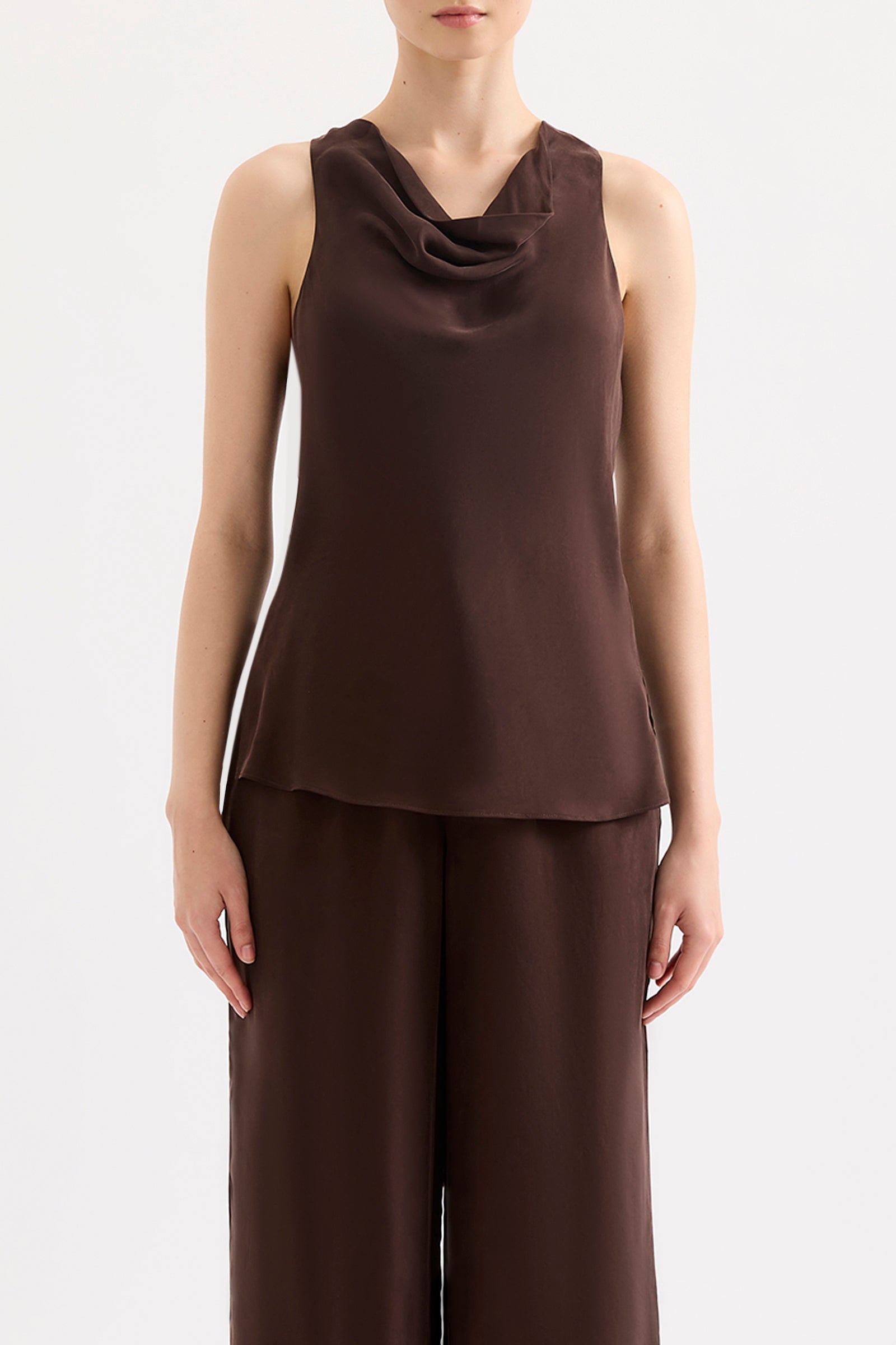 Raven Cupro Top Raisin 