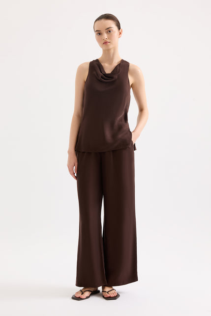 Raven Cupro Pant Raisin 