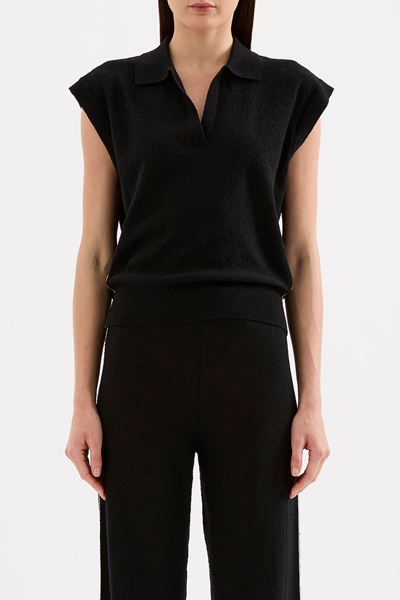Jett Knit Top Black 