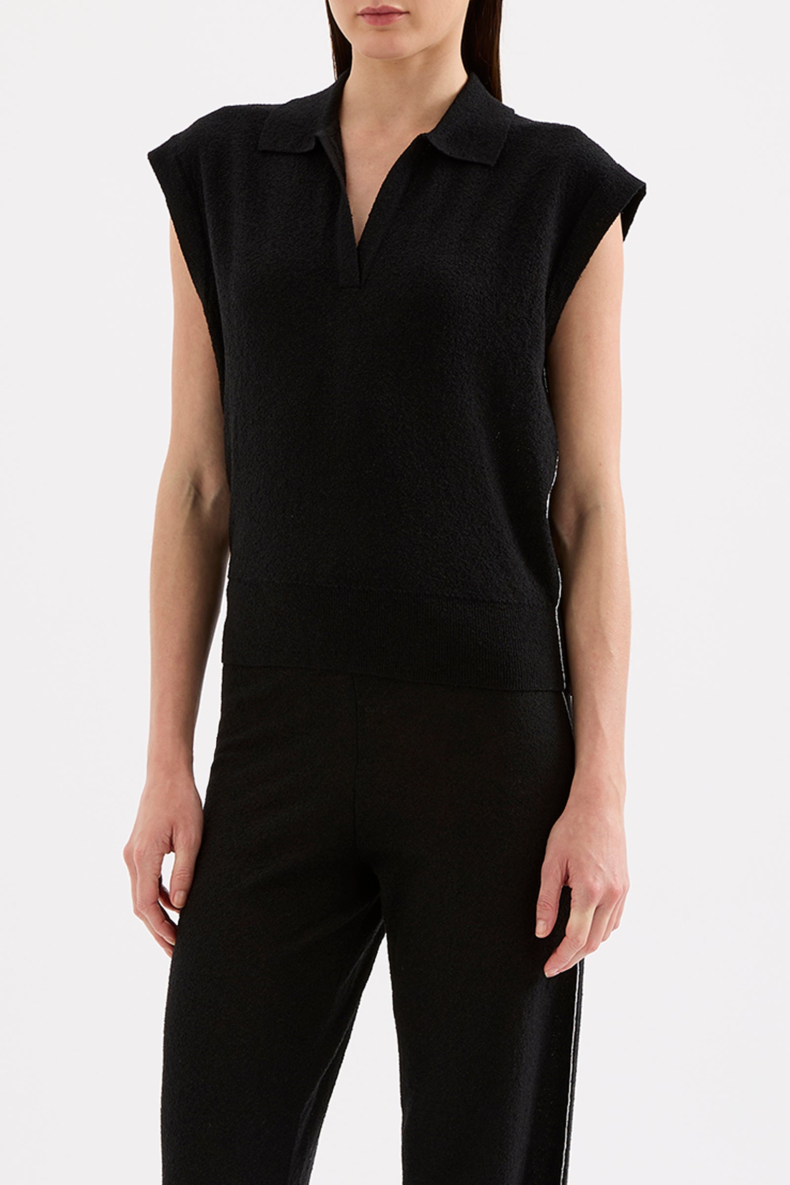 Jett Knit Top Black 