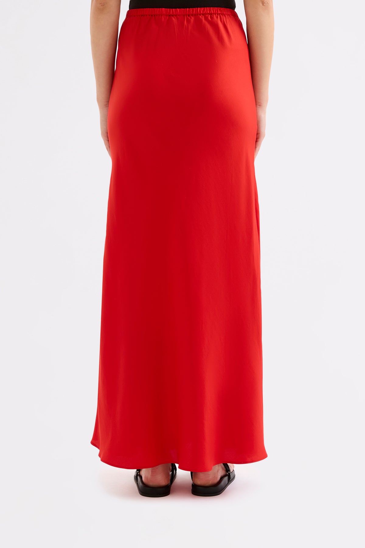 Jaslynn Tencel Skirt Poppy 