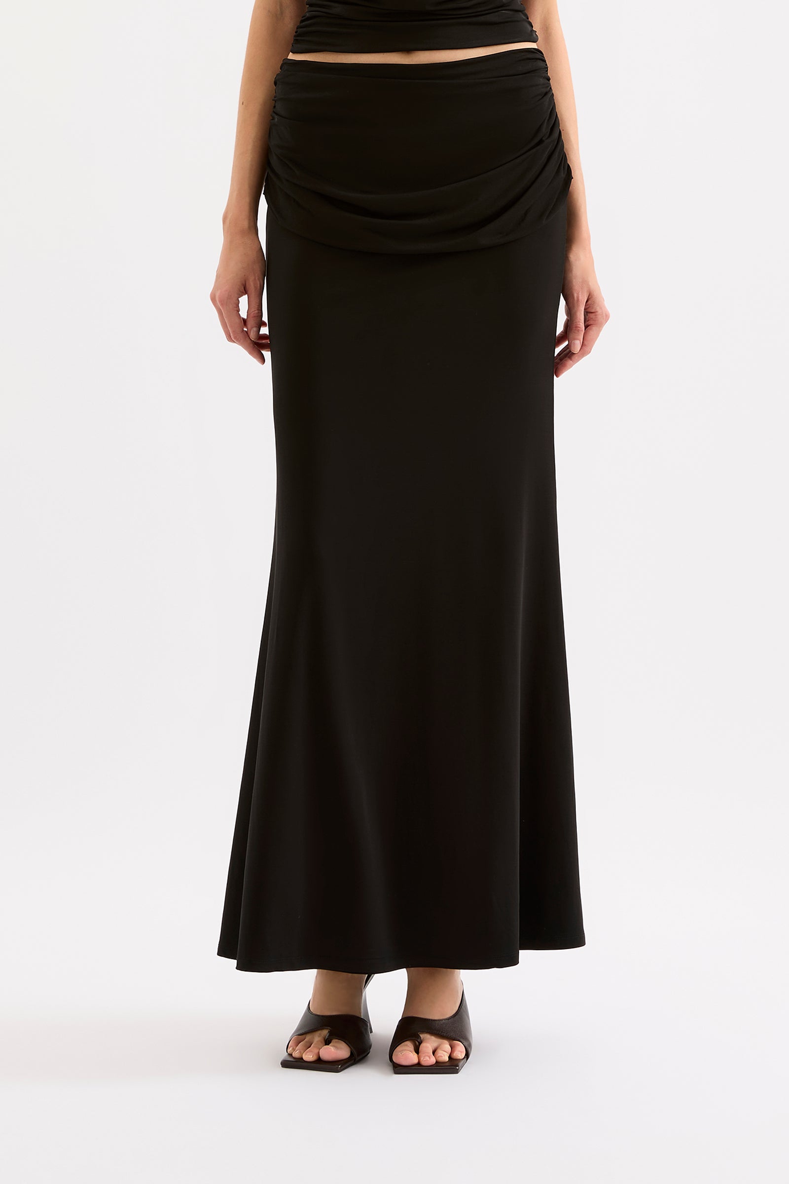 Hana Maxi Skirt Black 