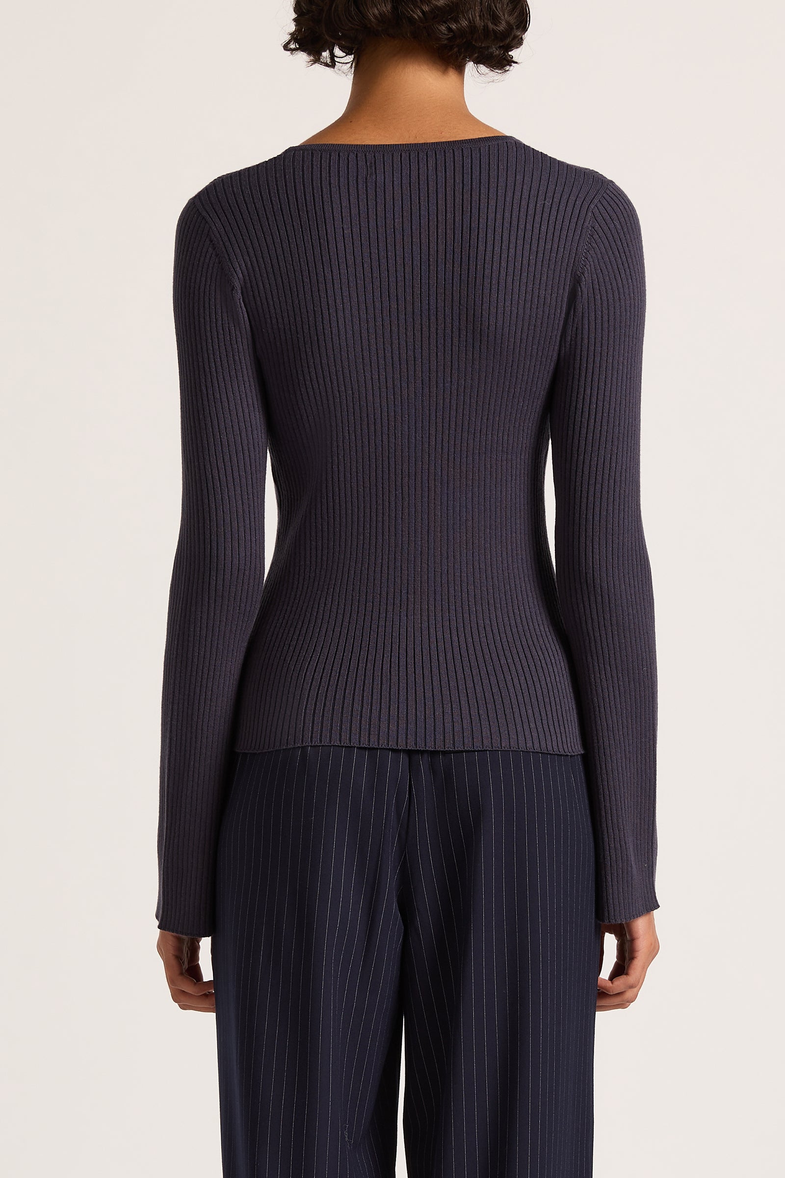 Ettiene Knit Cardigan Indigo 
