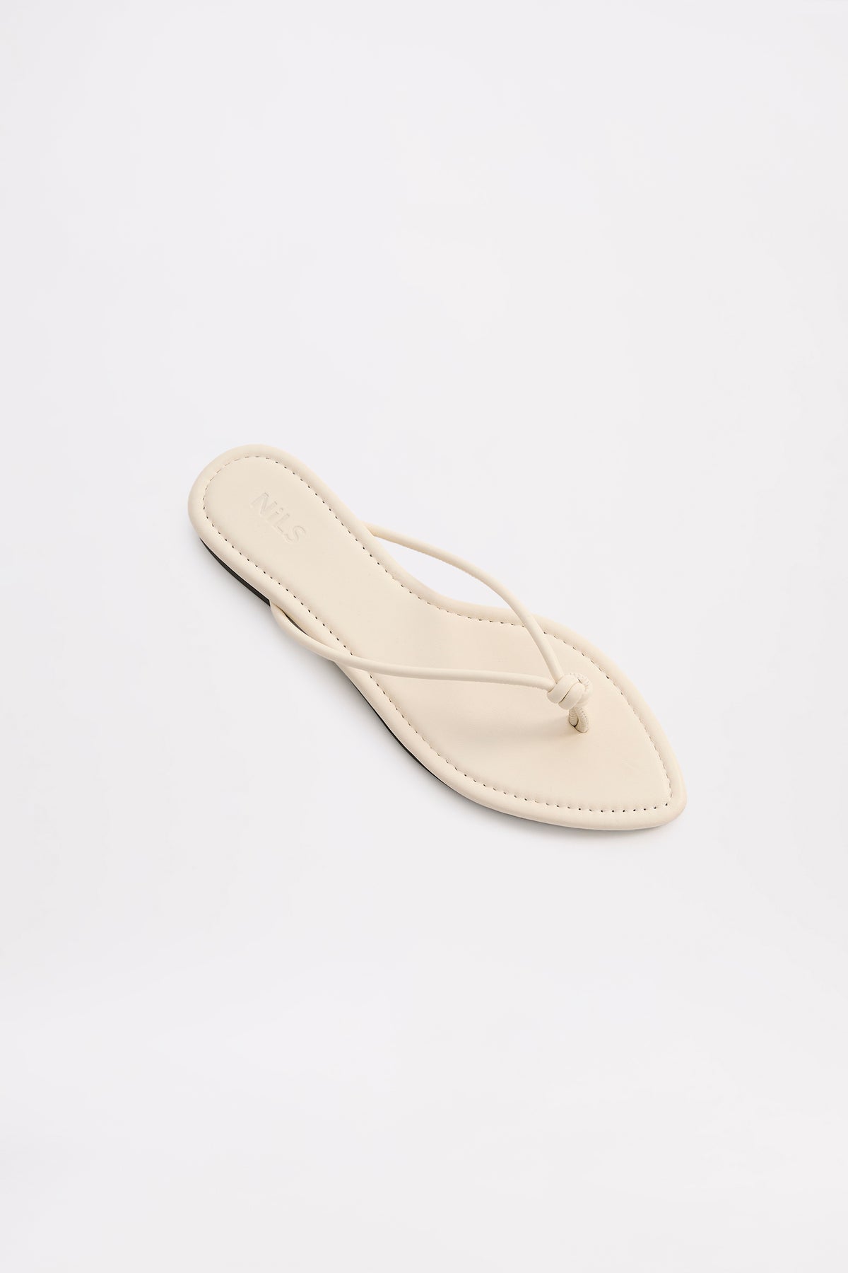 Logan Flat Sandal Crema 