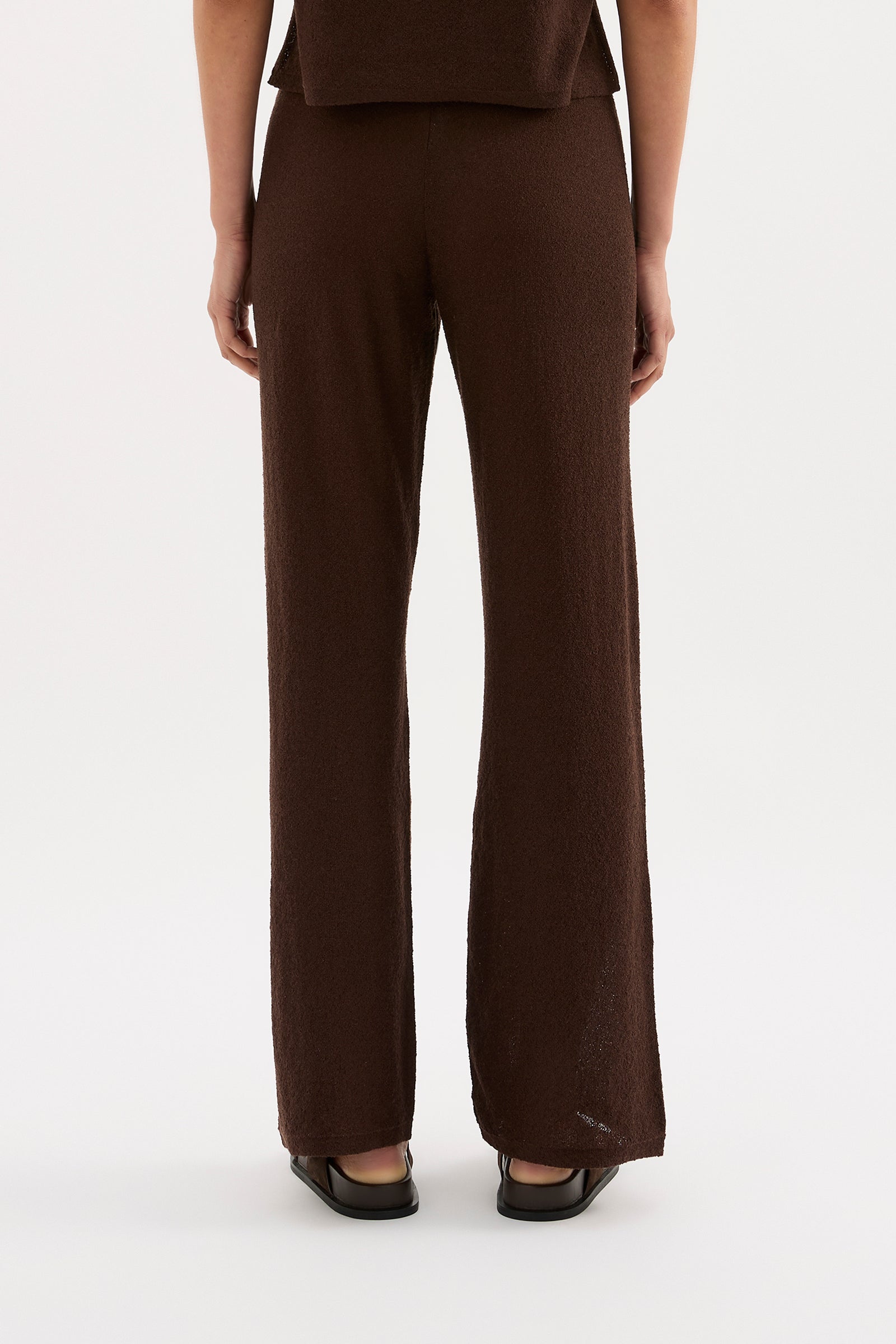 Zosia Knit Pant Chocolate 
