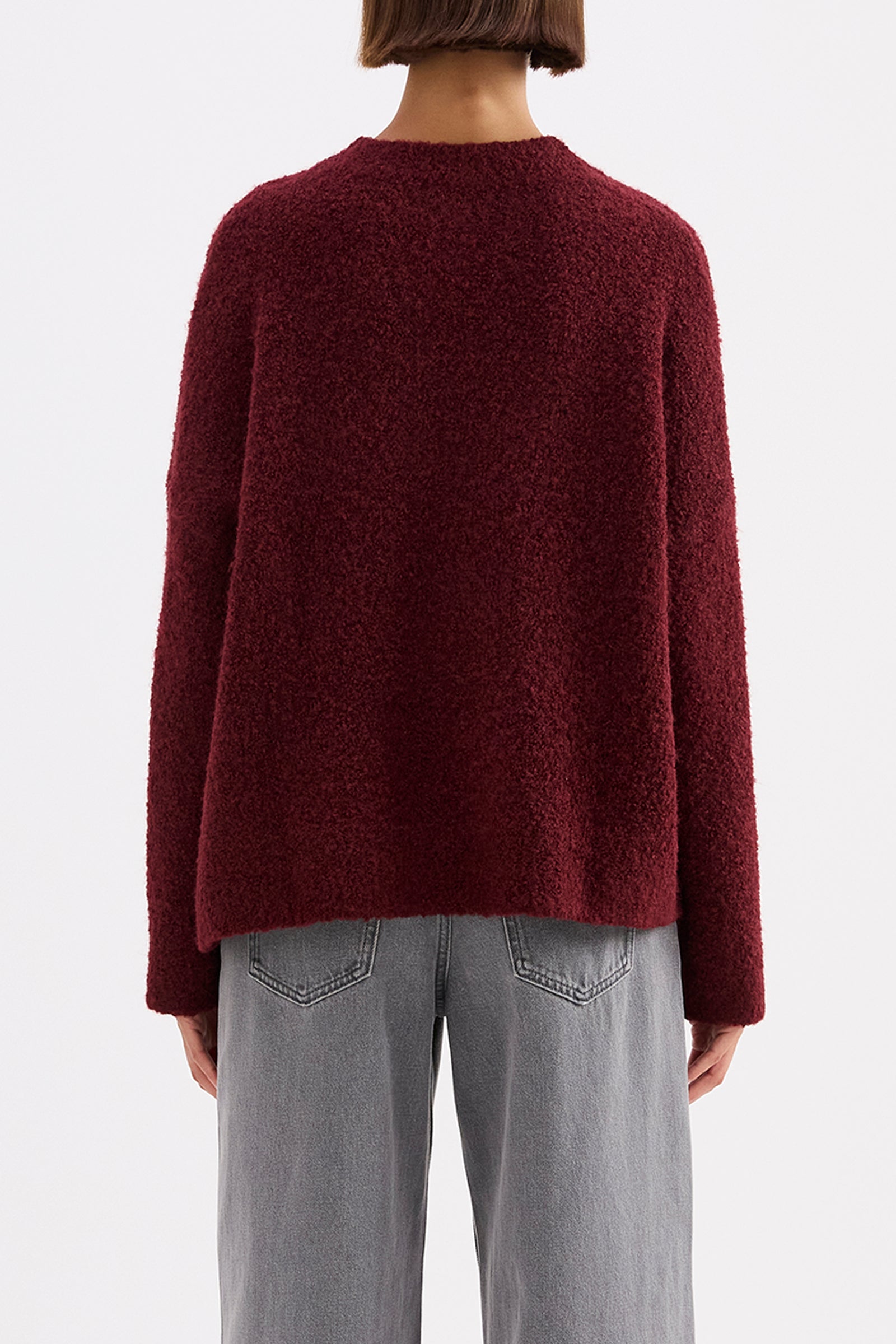 Elias Knit Oxblood 
