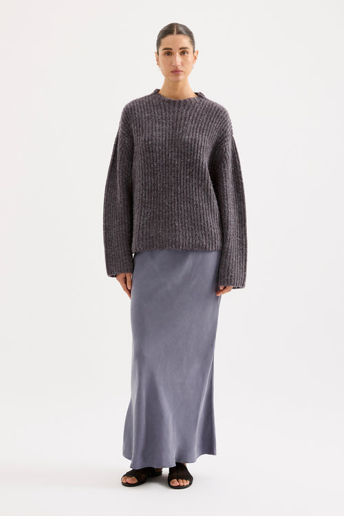DEVIN TENCEL MAXI SKIRT