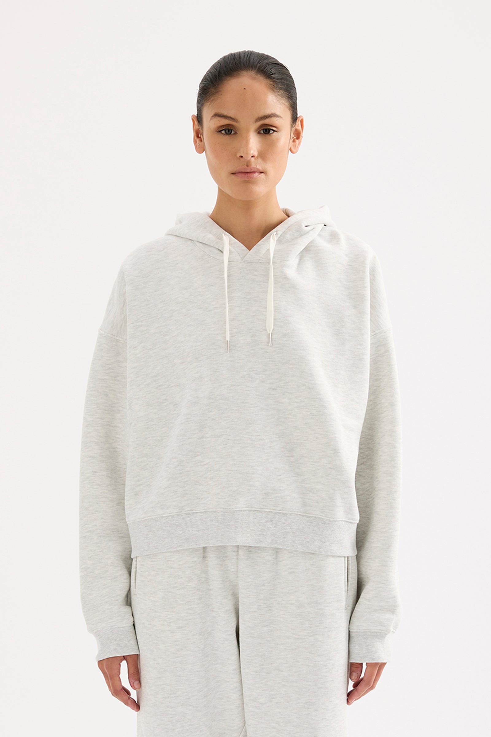 Carter Classic Hoodie Snow Marle 