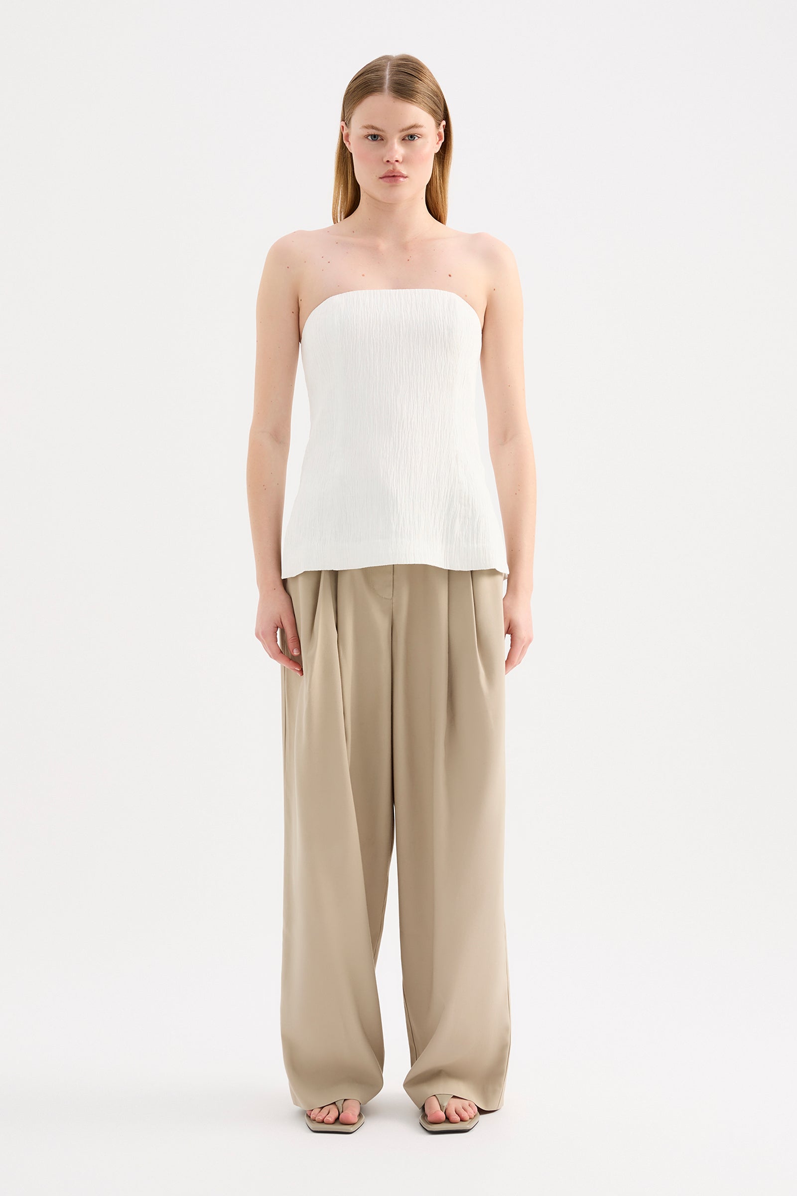Xavia Tailored Pant Putty 