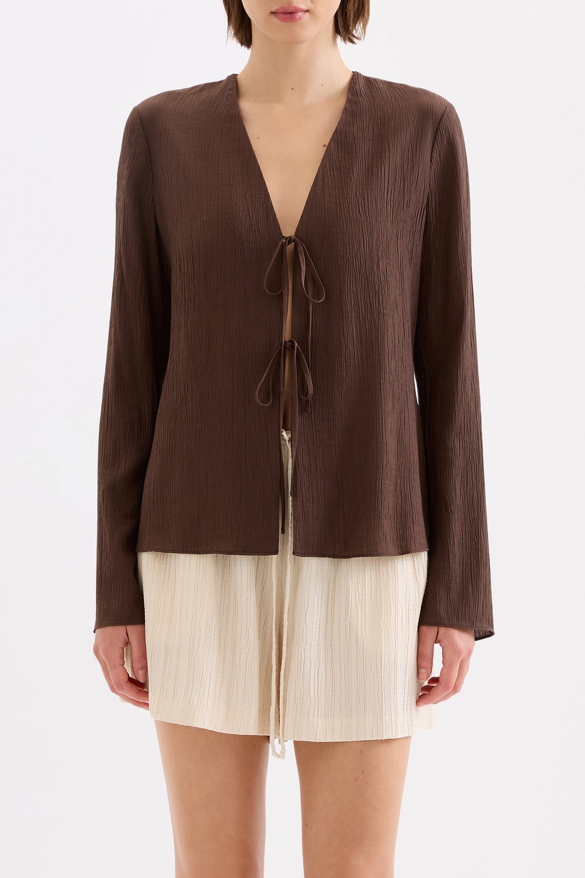 Waylon Shirt Chocolate 