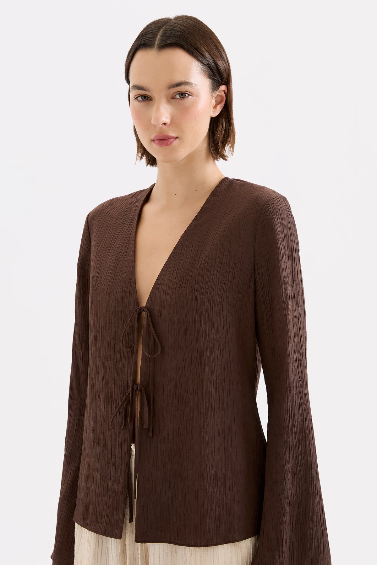 Waylon Shirt Chocolate 