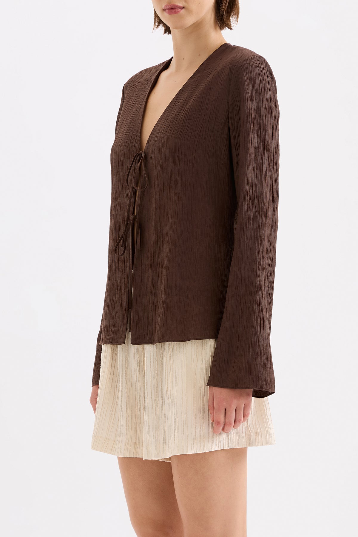 Waylon Shirt Chocolate 