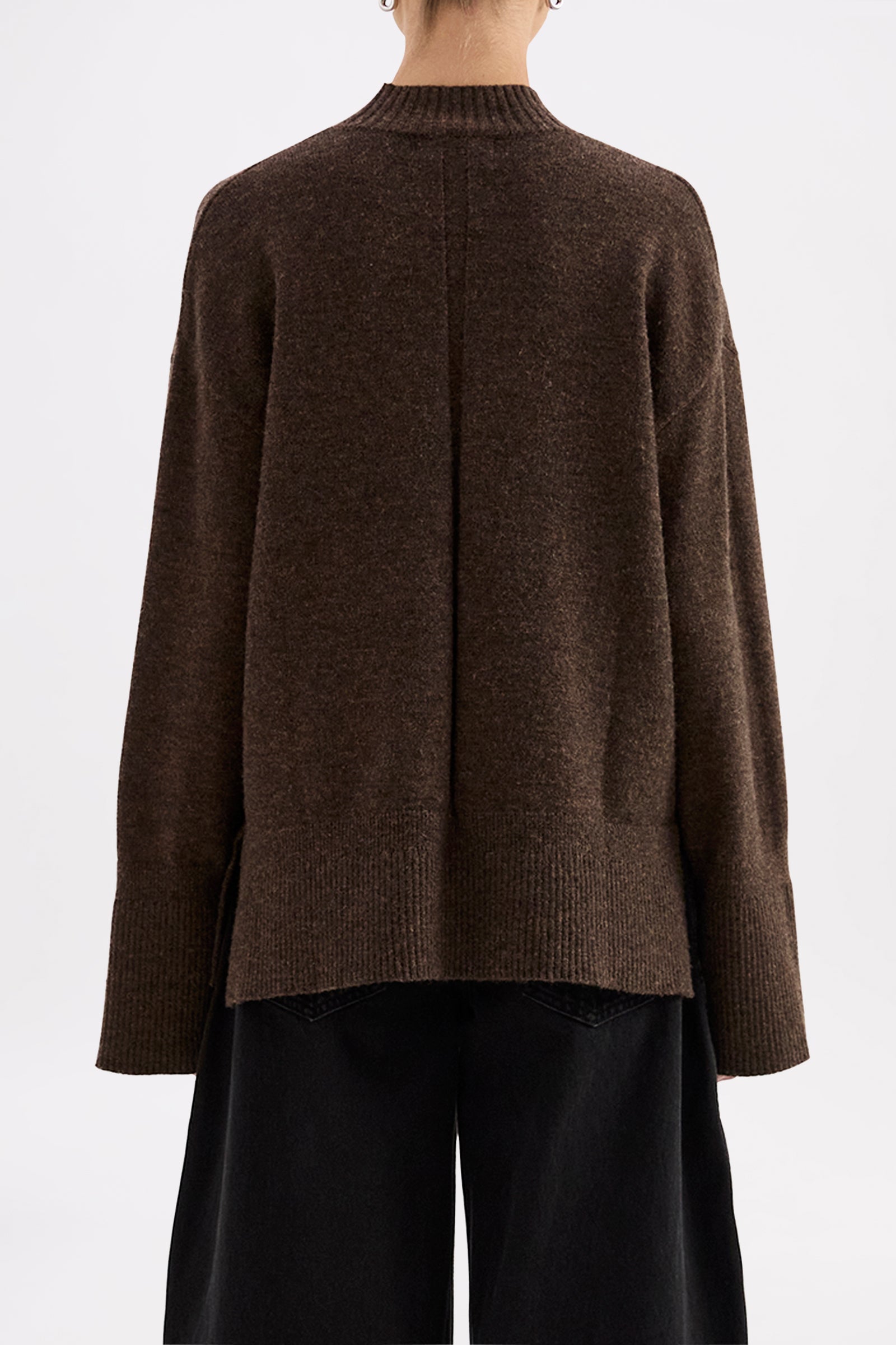 Zahra Classic Knit Dark Chocolate 