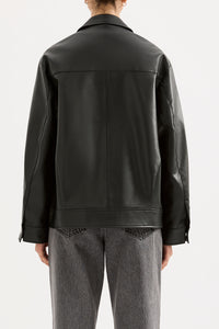 YAZ FAUX LEATHER JACKET