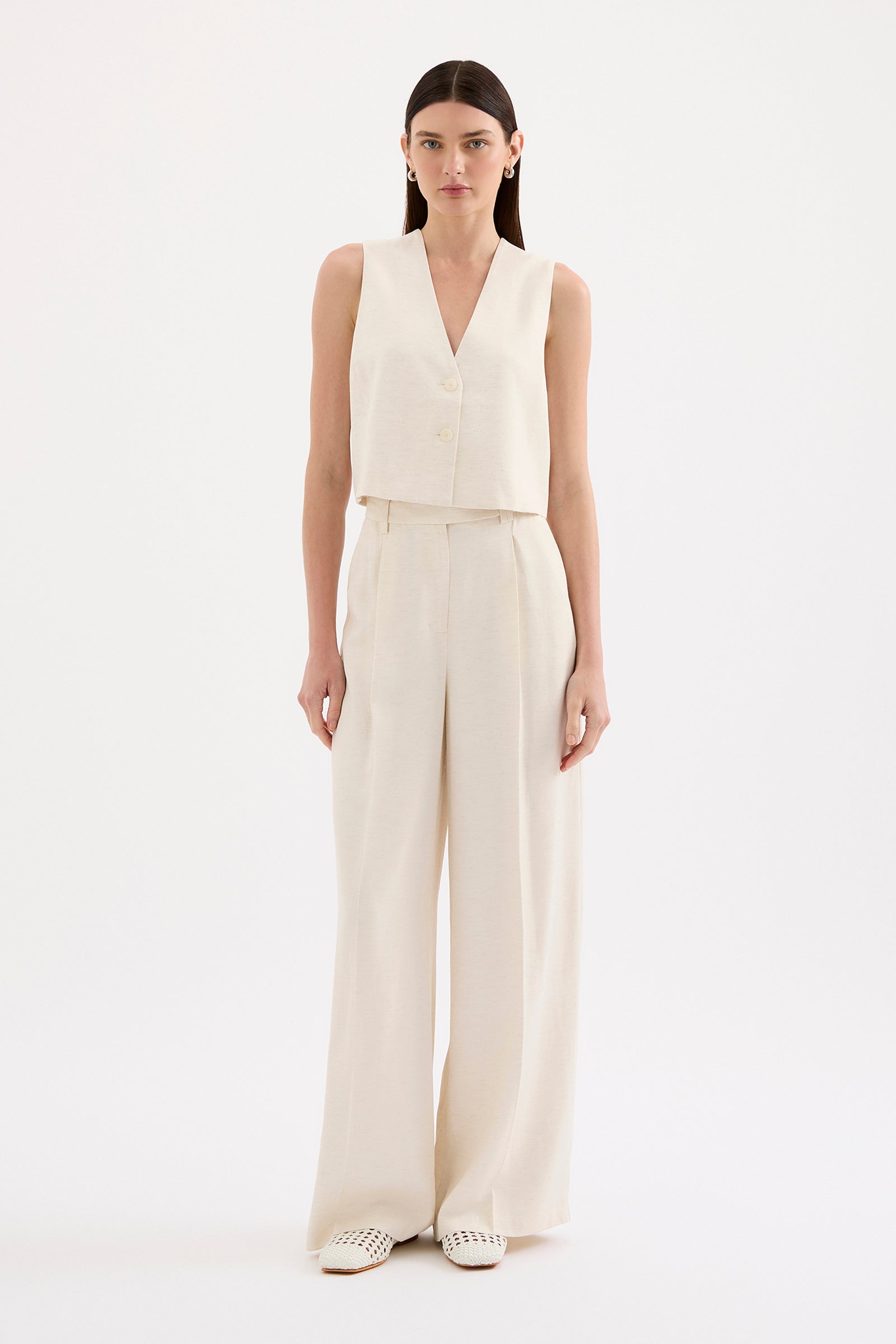 Alfie Pant Cream 