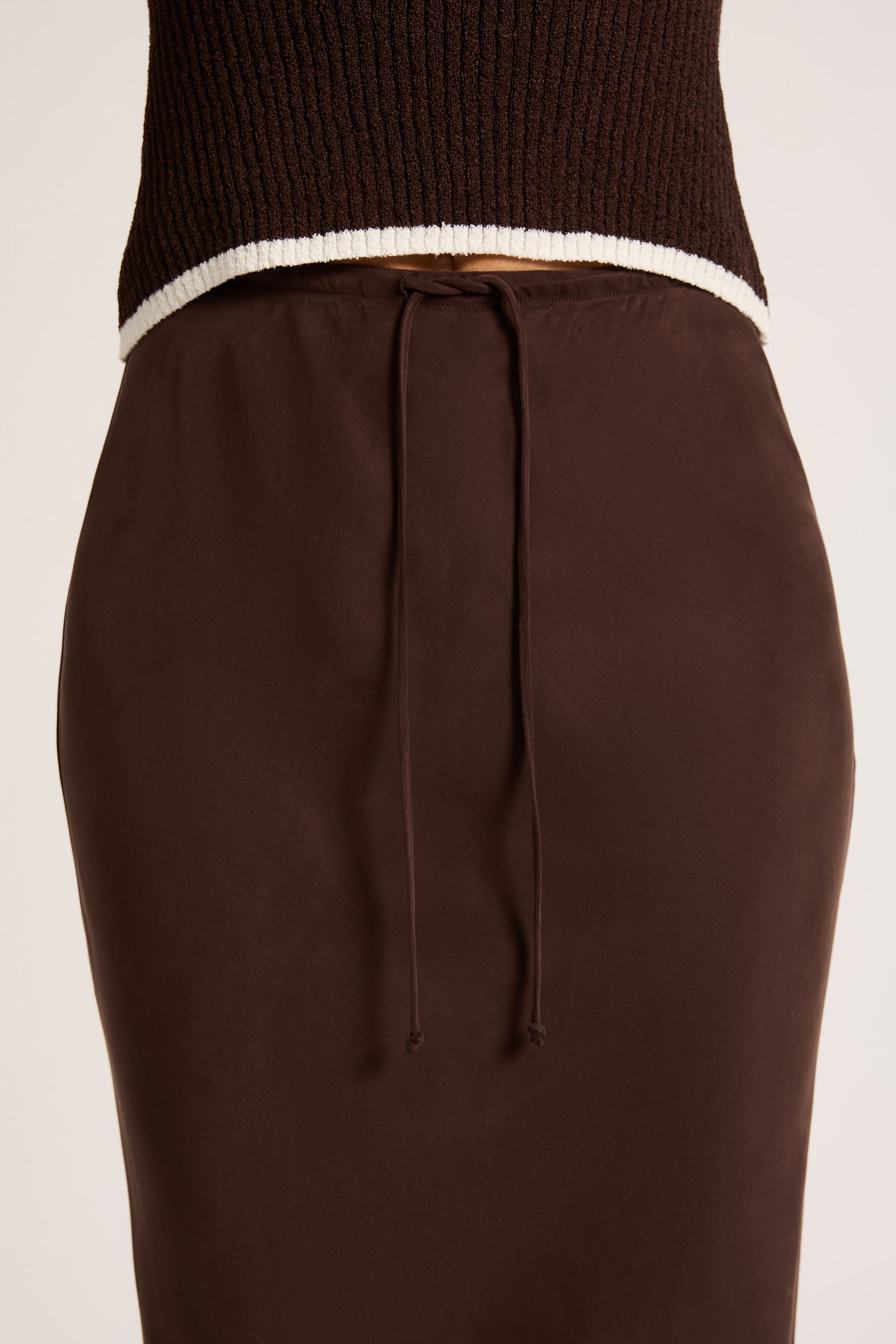 Lea Cupro Skirt Raisin 