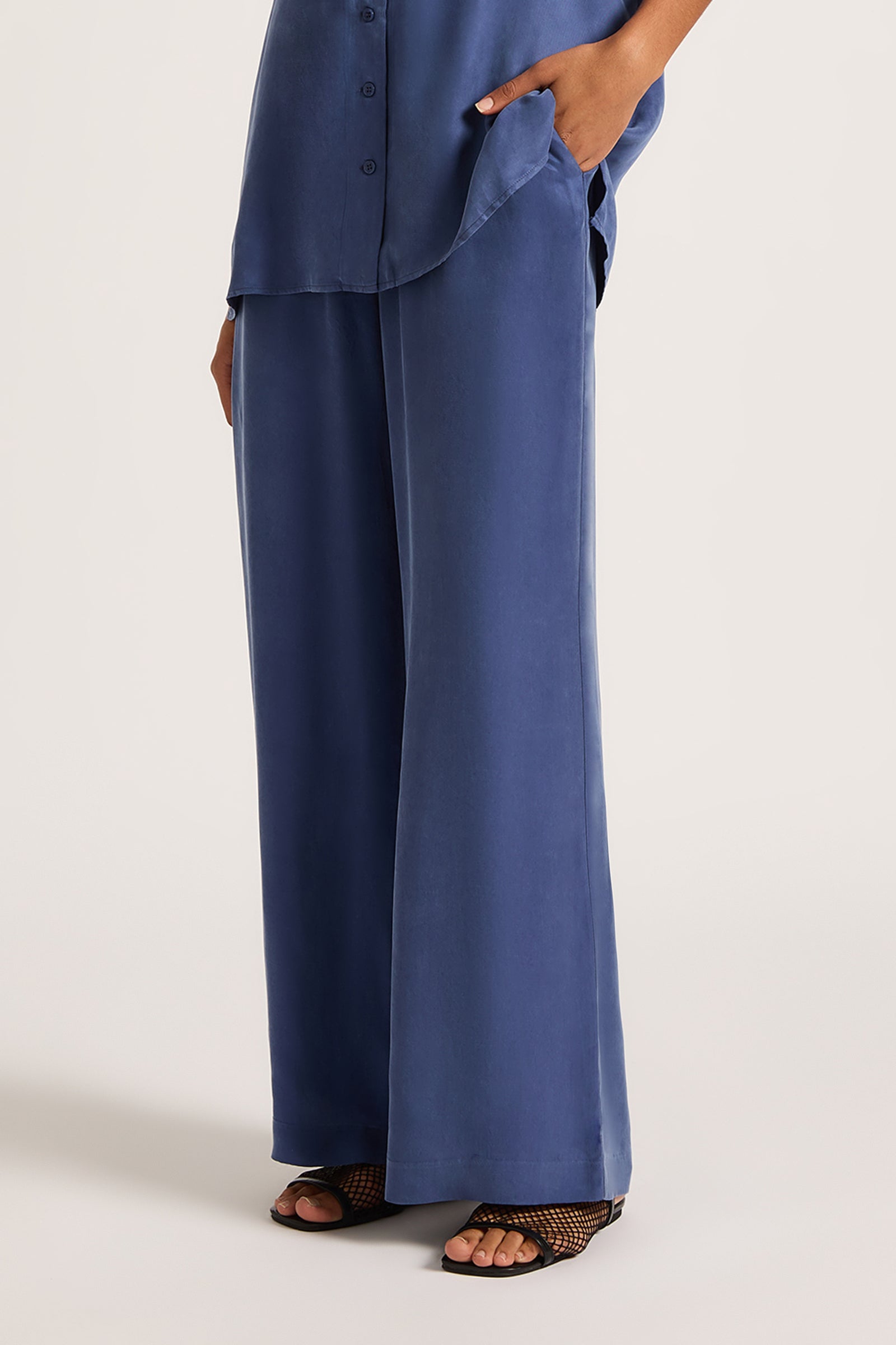 Rika Cupro Pant Indigo 