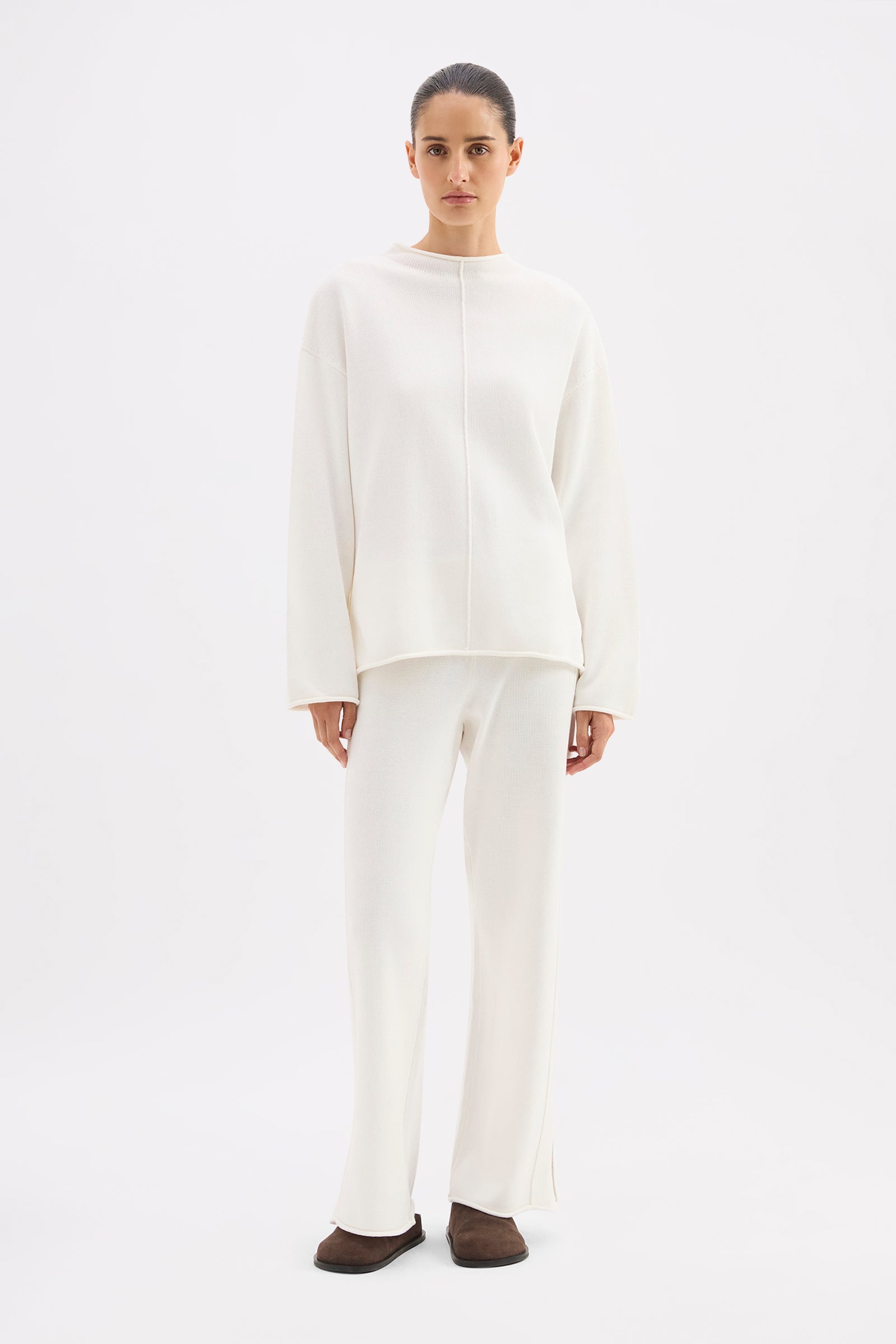 Arlet Knit Pant Salt 