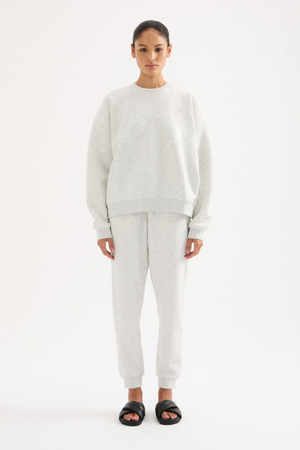 Carter Classic Sweat Snow Marle 