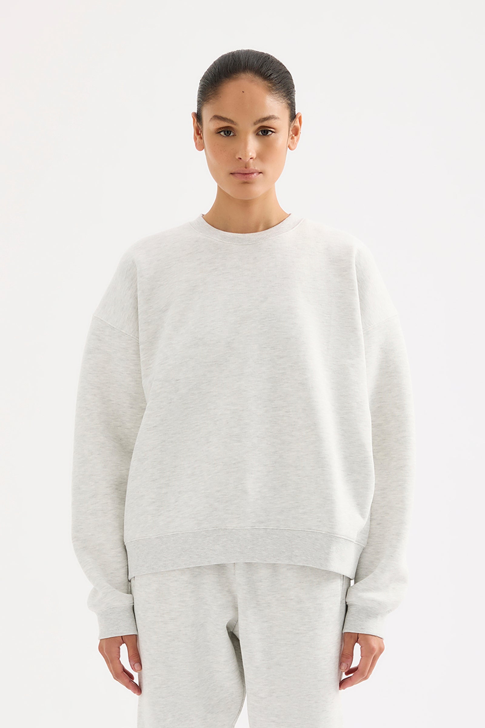 Carter Classic Sweat Snow Marle 