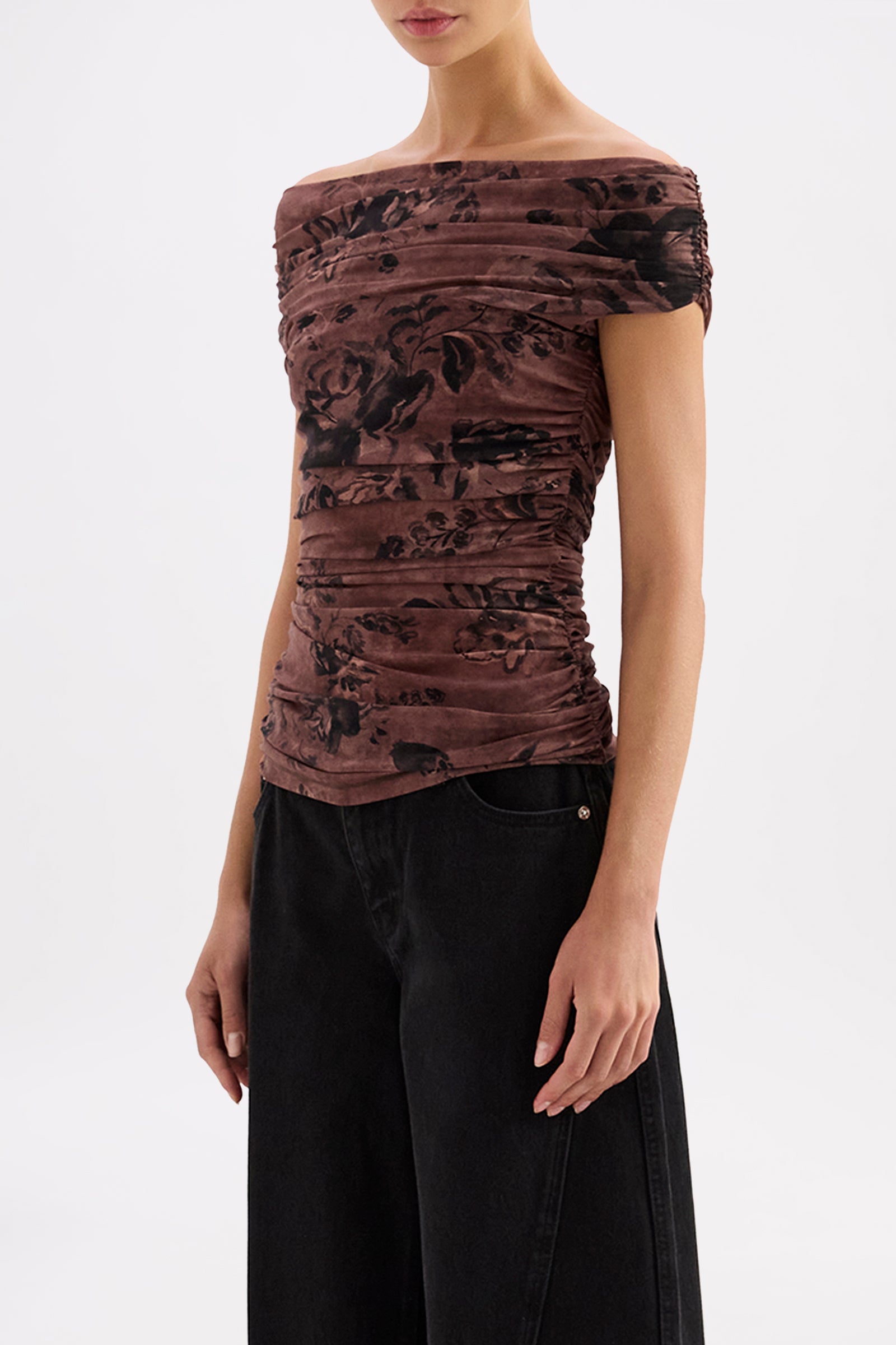 Nympheas Off Shoulder Top Nympheas 