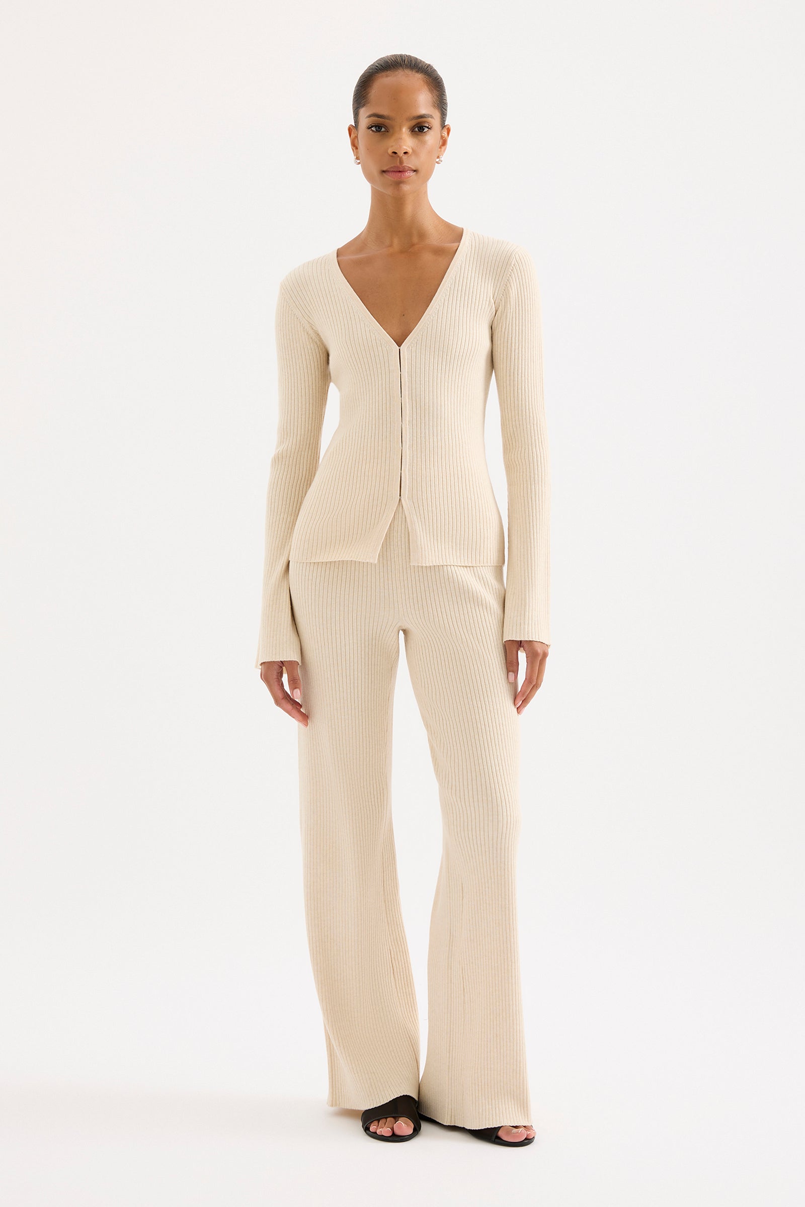 Ettiene Knit Cardigan Cream 