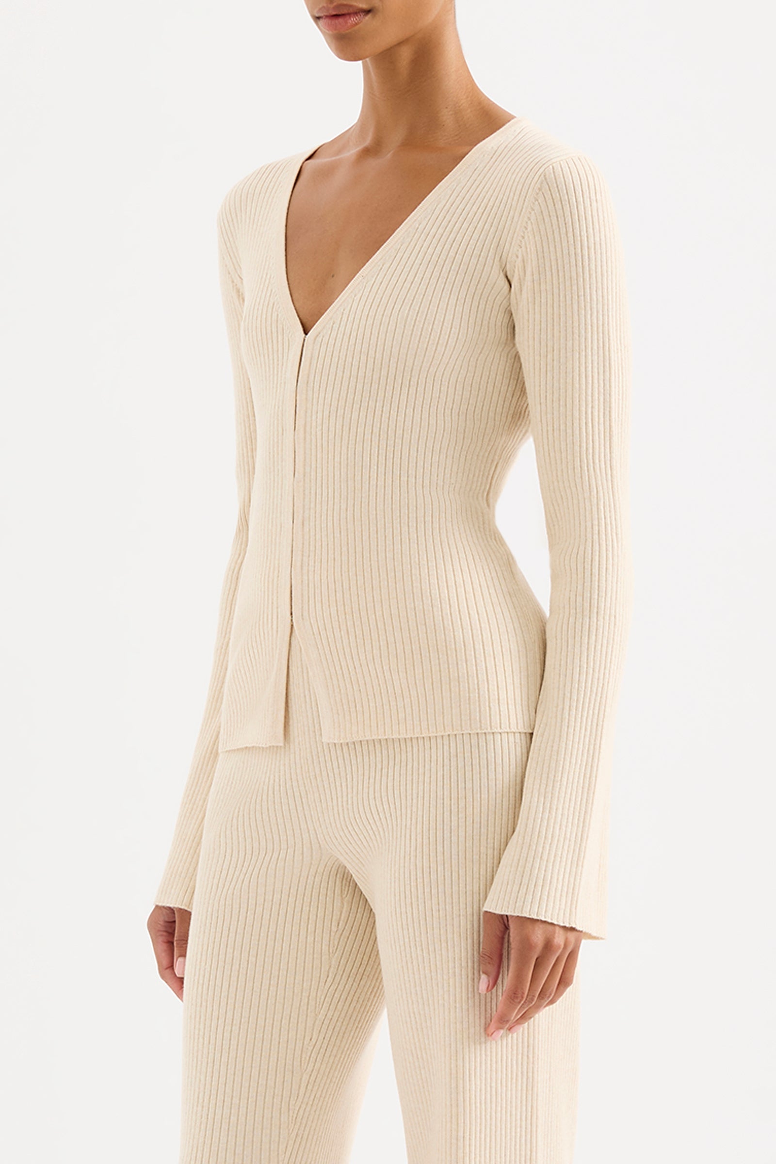 Ettiene Knit Cardigan Cream 