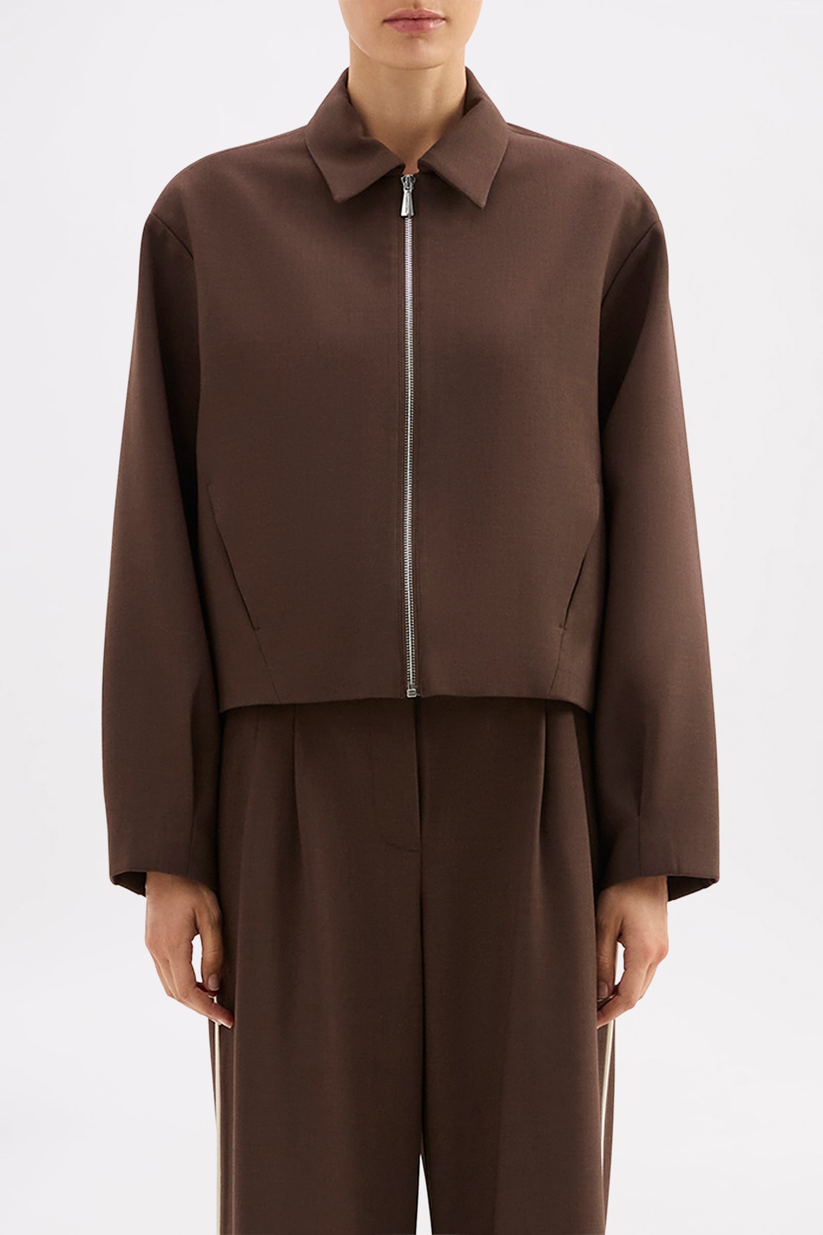 Abigail Bomber Walnut 
