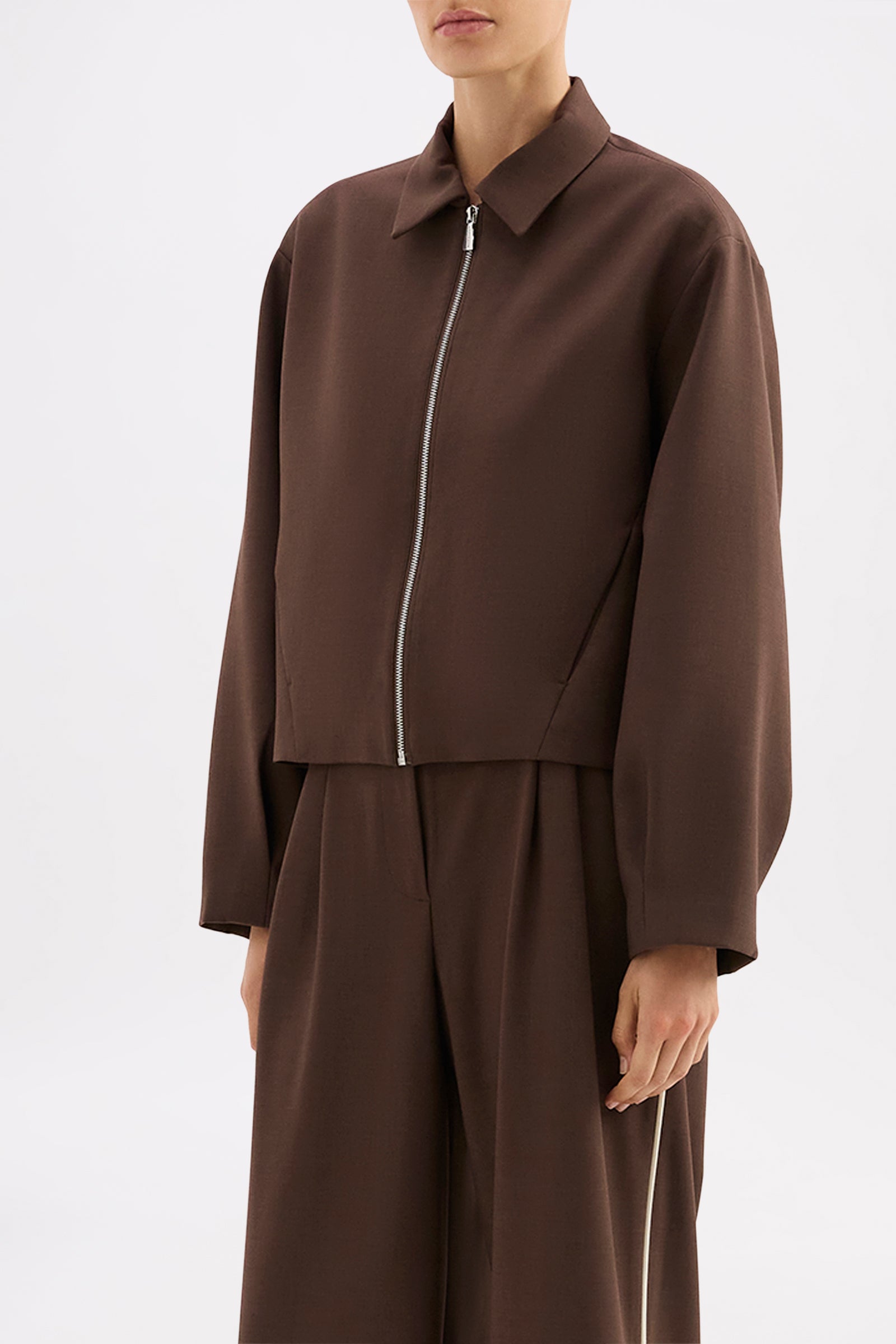 Abigail Bomber Walnut 