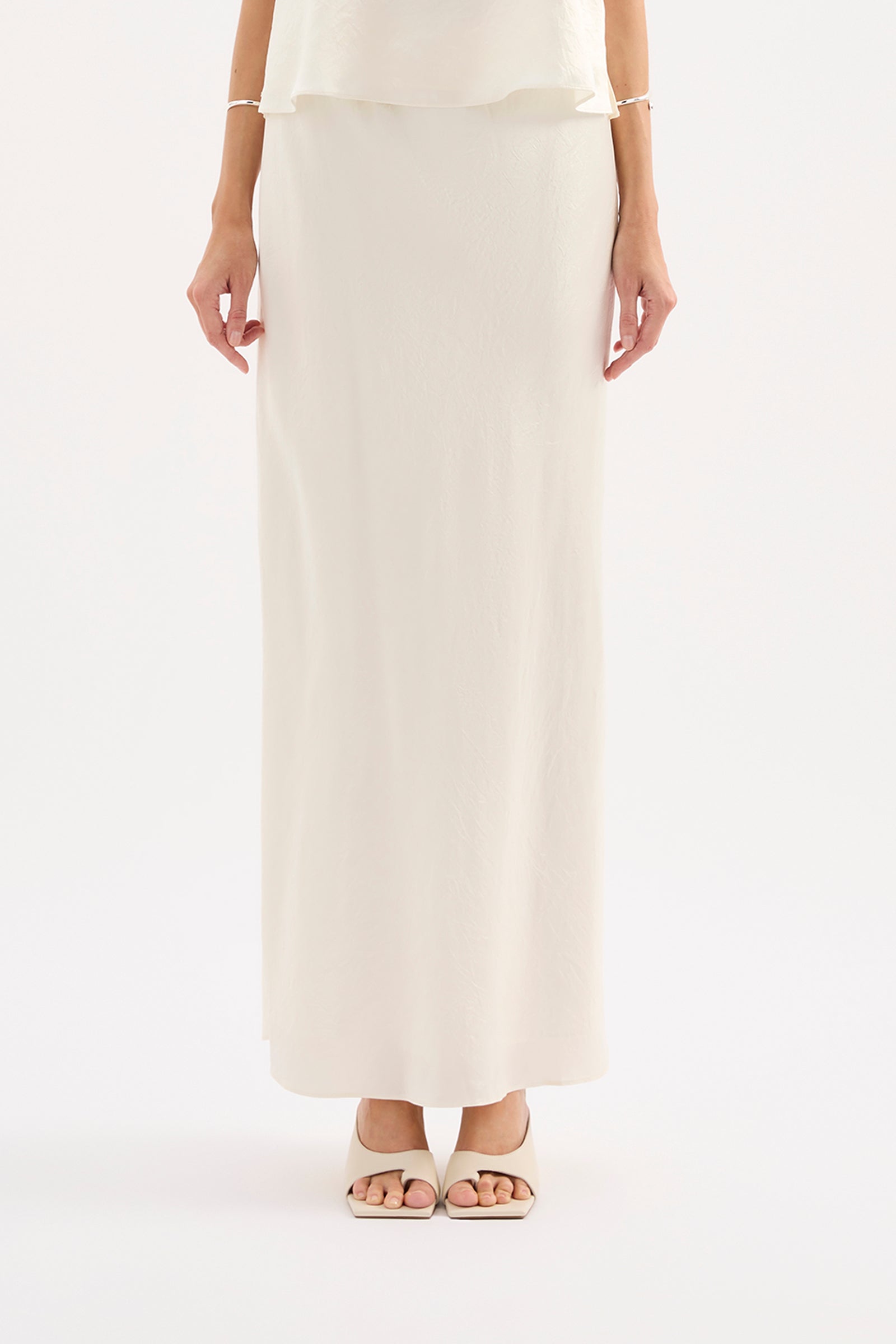 Ana Maxi Skirt Pearl 