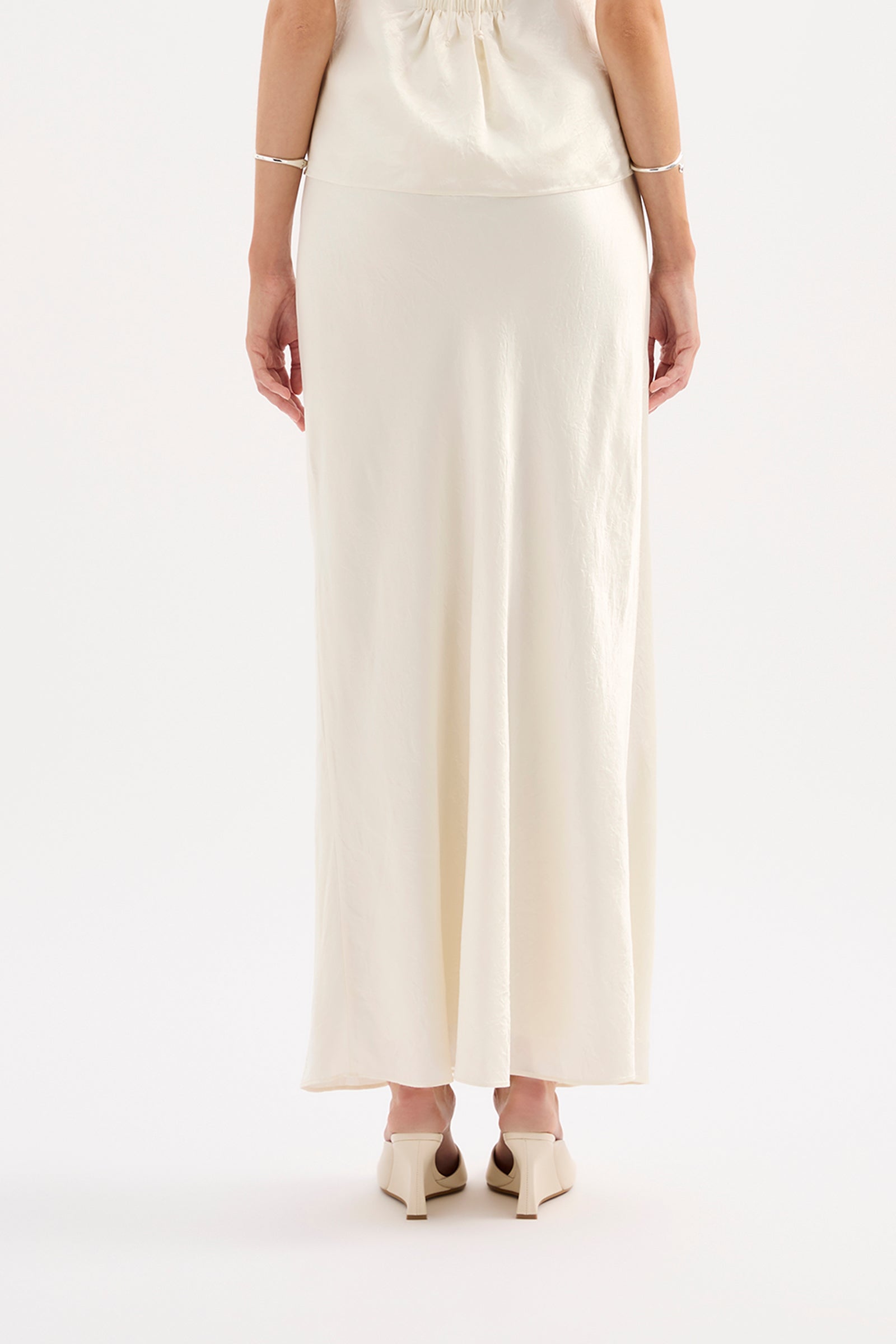 Ana Maxi Skirt Pearl 