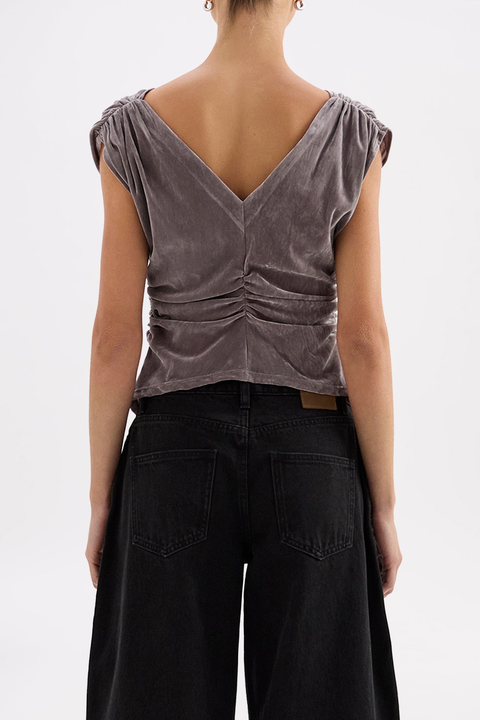 Yana Ruffle Top Comet 