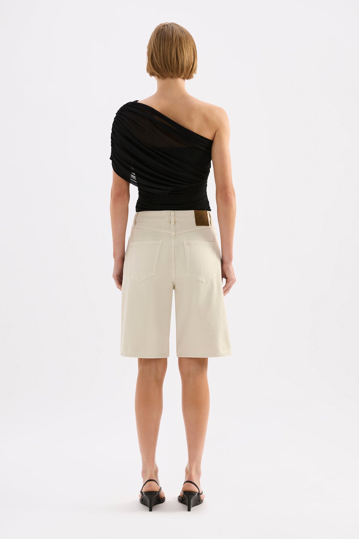 Myles Denim Short Chalk 