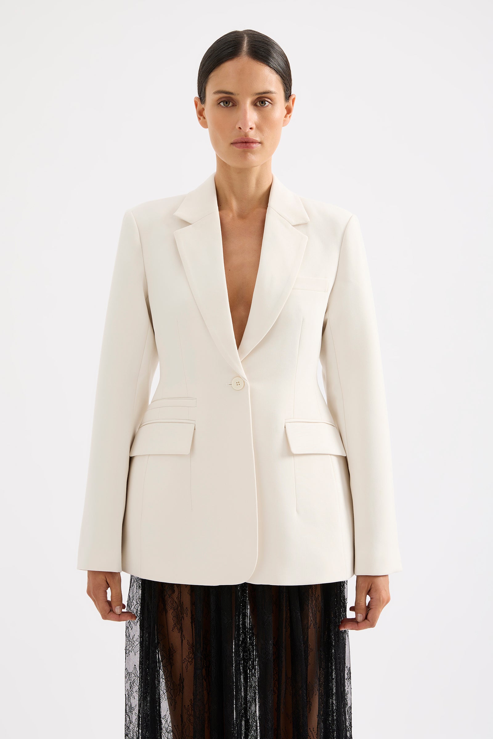 Reem Blazer Salt 