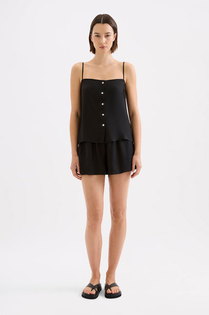 Willa Tencel Short Black 